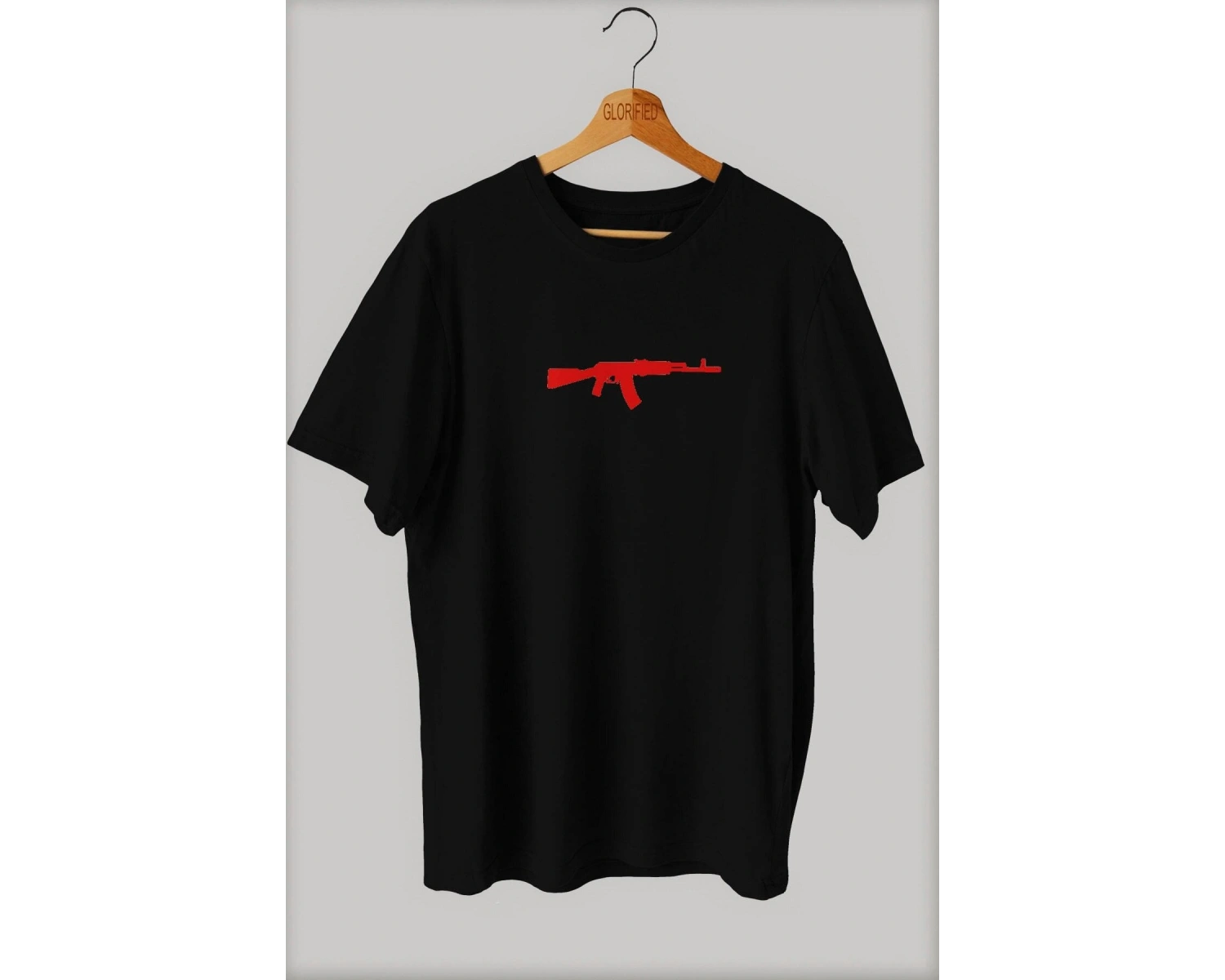 Wed Ak 47 Keleş Baskılı Oversize T-shirt ( Tişört )sokak Tarzı