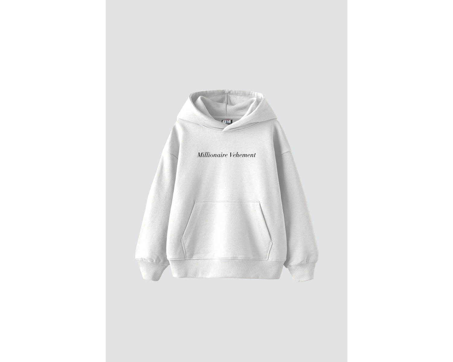 Why Not v2 Pink Baskılı Oversize Unisex Premium Beyaz