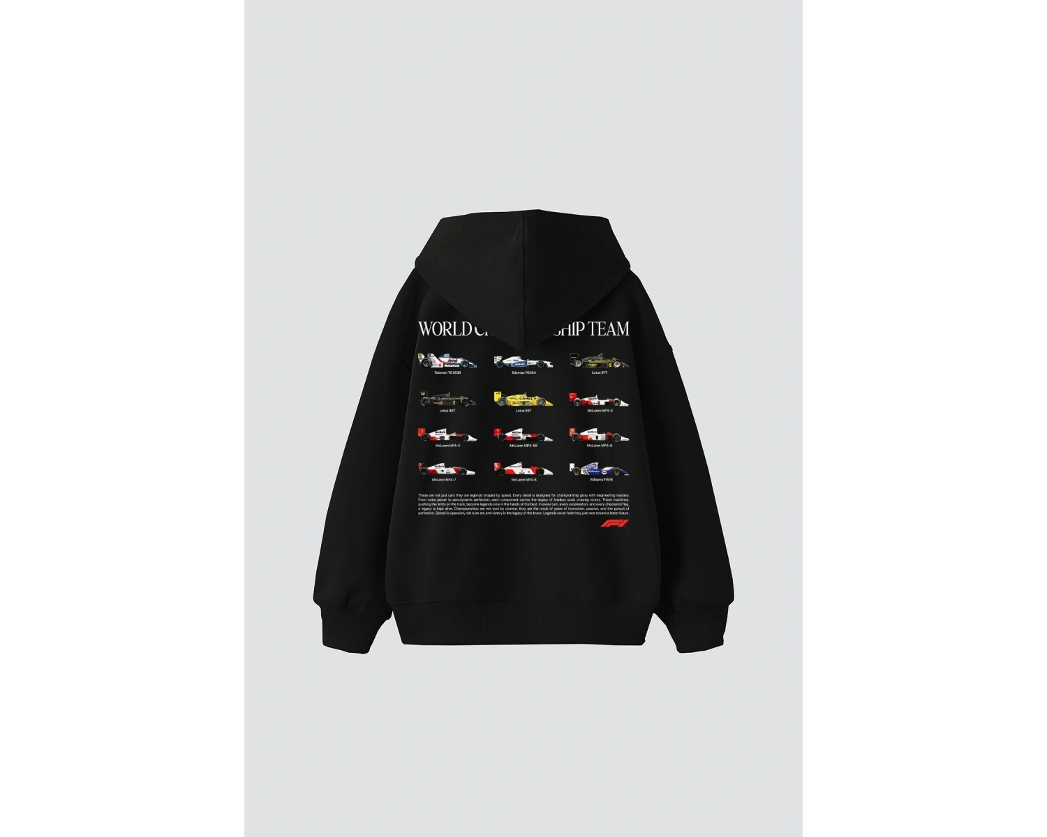 World Championship Team Baskılı Oversize Unisex Beyaz