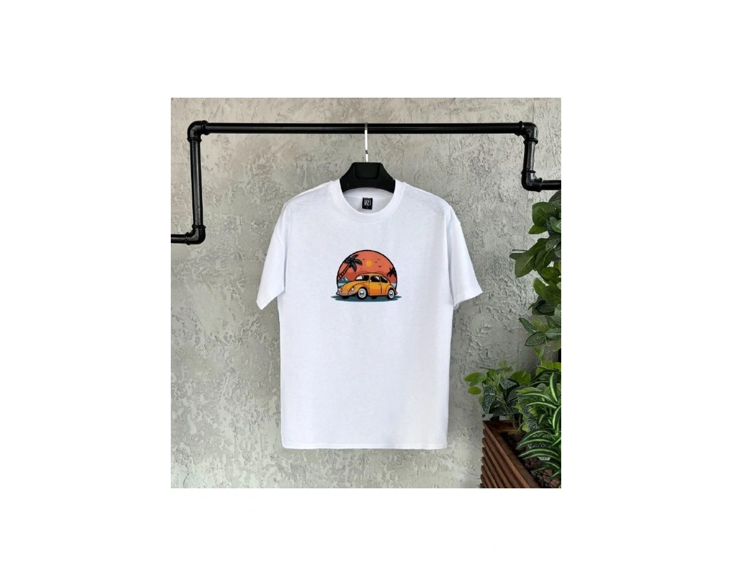 Woswos Baskılı Beyaz Erkek