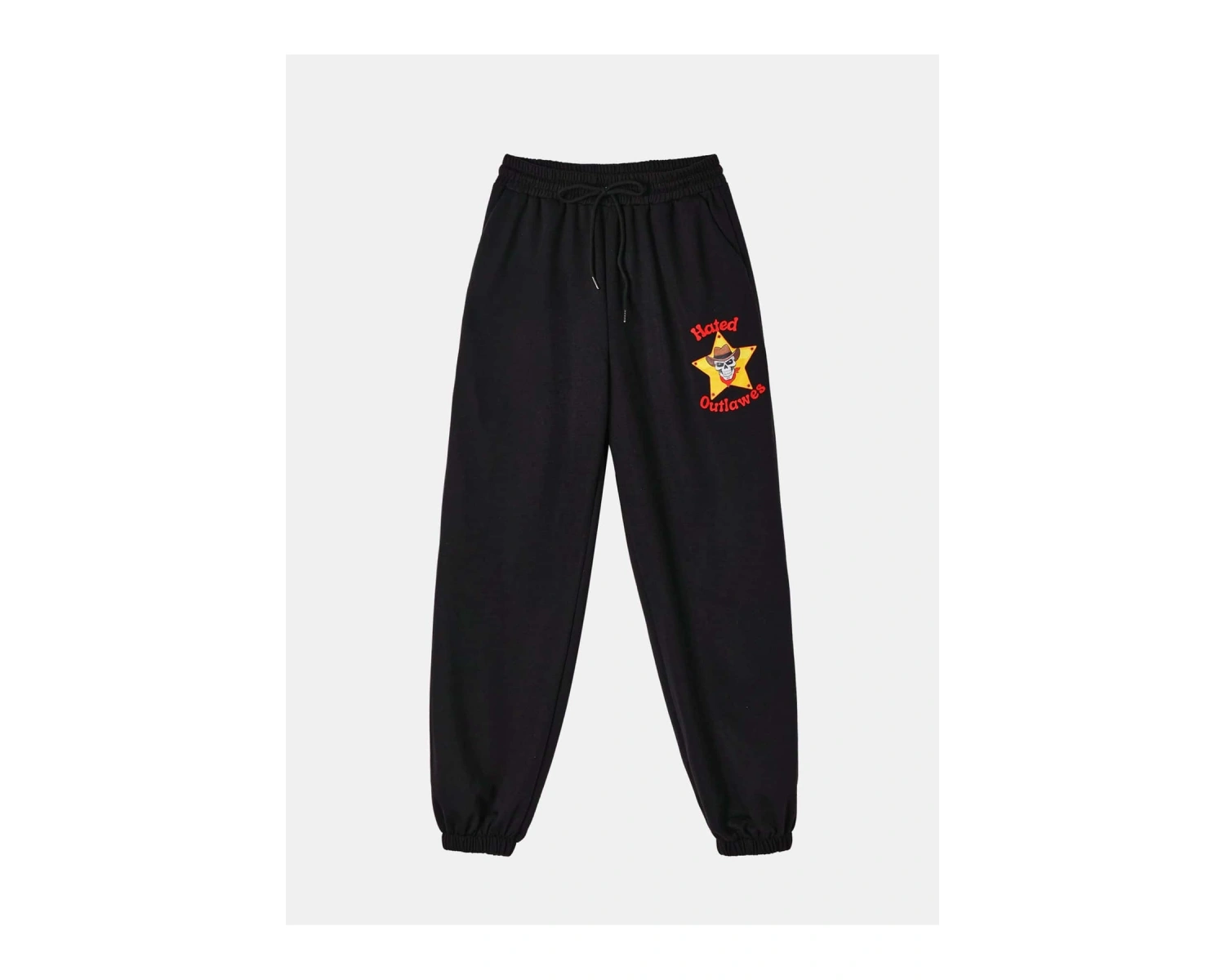 X Outlasted Letter Skull Graphic 4 Mevsim Eşofman