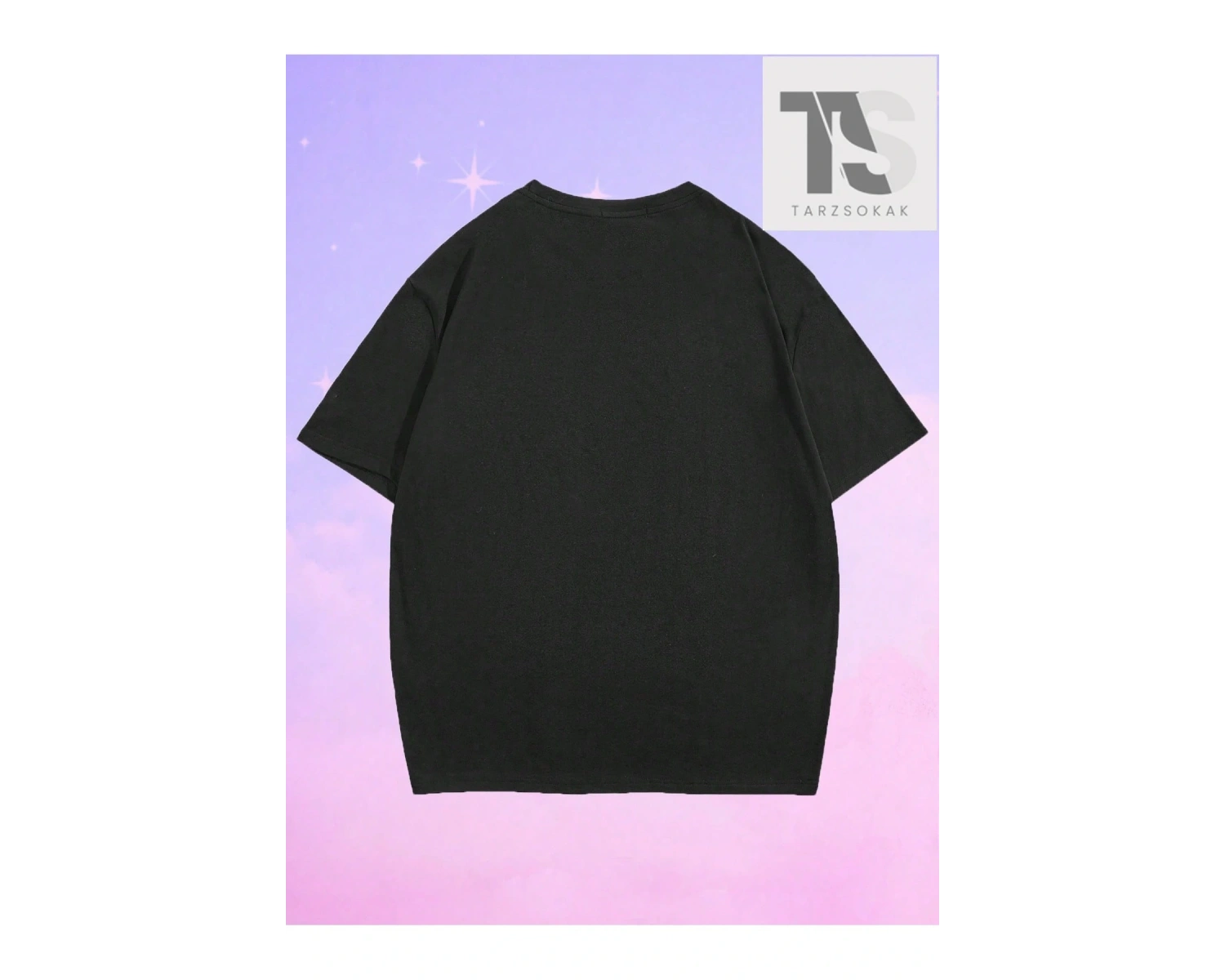 X Sevimli Ayıcıklar Erkek Karikatür ve Mektup Grafikli Tişört