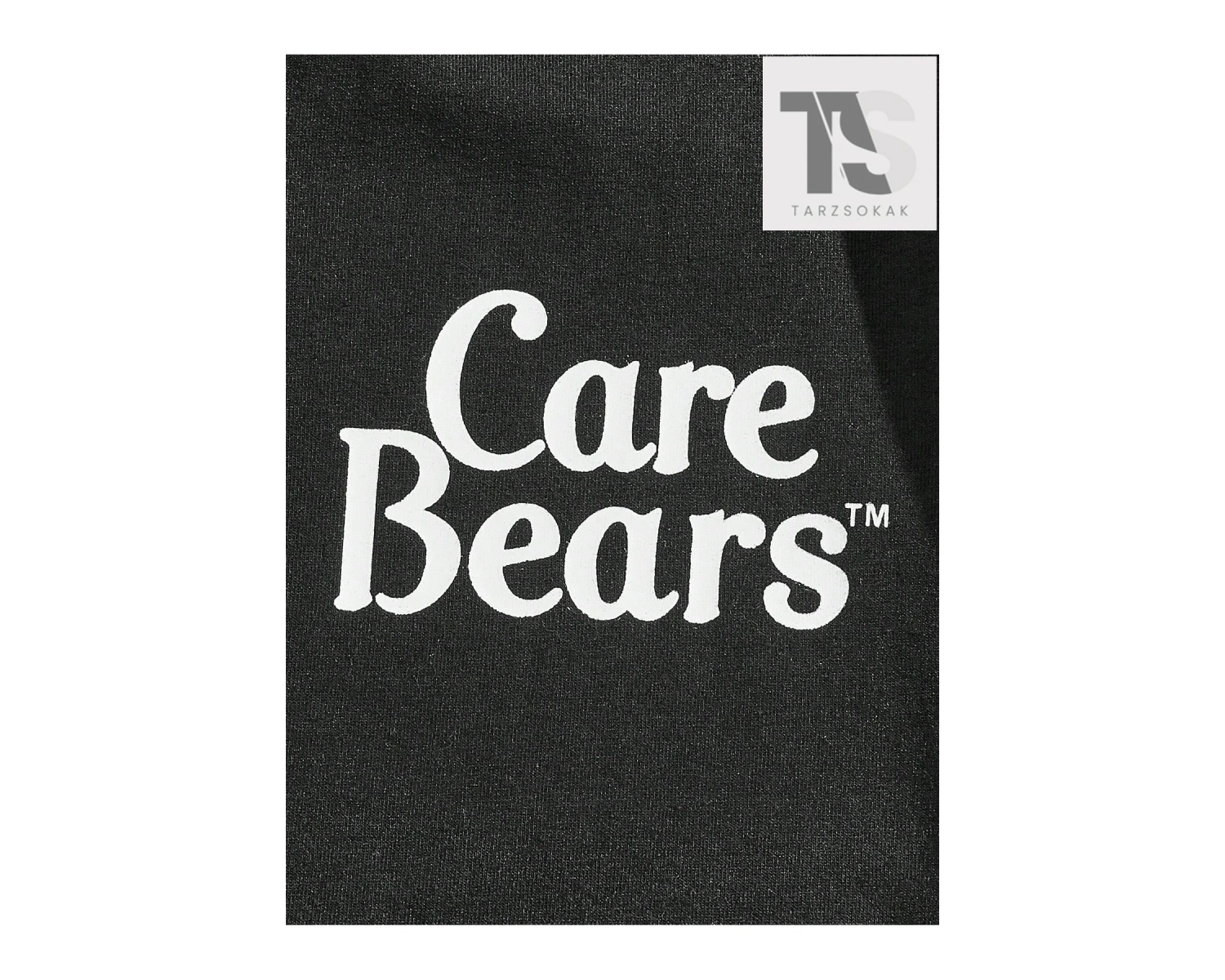 X Sevimli Ayıcıklar Erkek Karikatür ve Mektup Grafikli Tişört