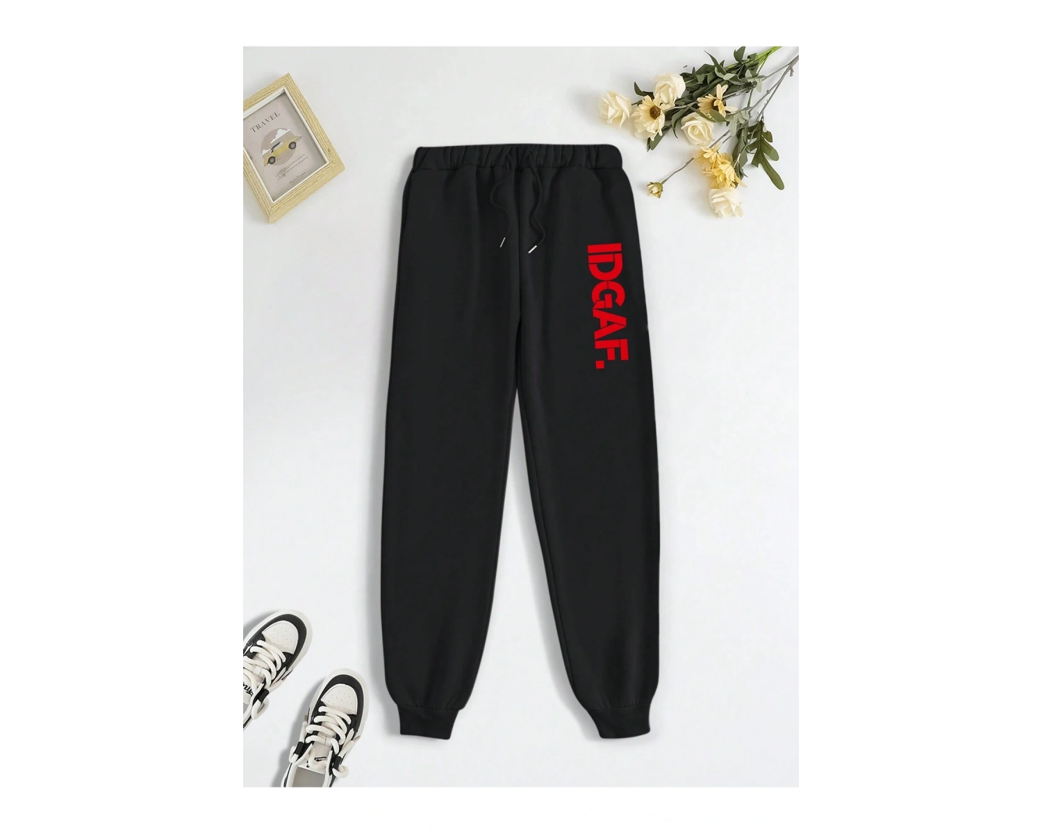 Y2K 4 Mevsim Bay-Bayan Eşofman Altı Harajuka Anime Retro Kawai Kuromi KOD-57