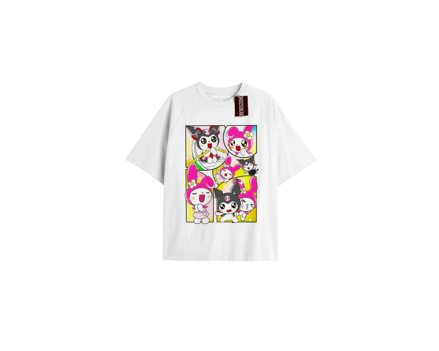 Y2K Anime Harajuku Kuromi Gotik