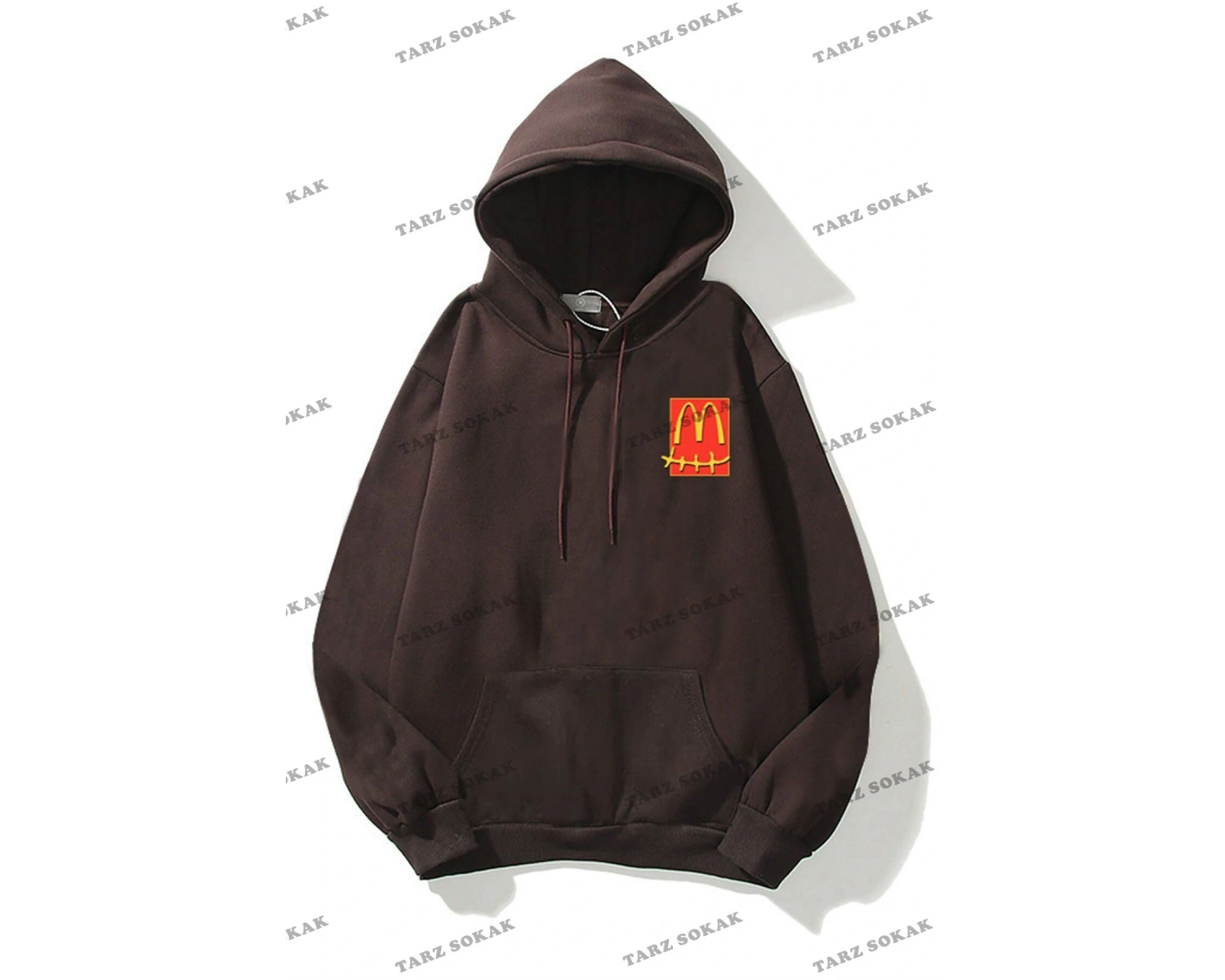 Y2K Cactüs Pack Kahverengi Unisex Sweatshirt KOD 2009 Kahverengi