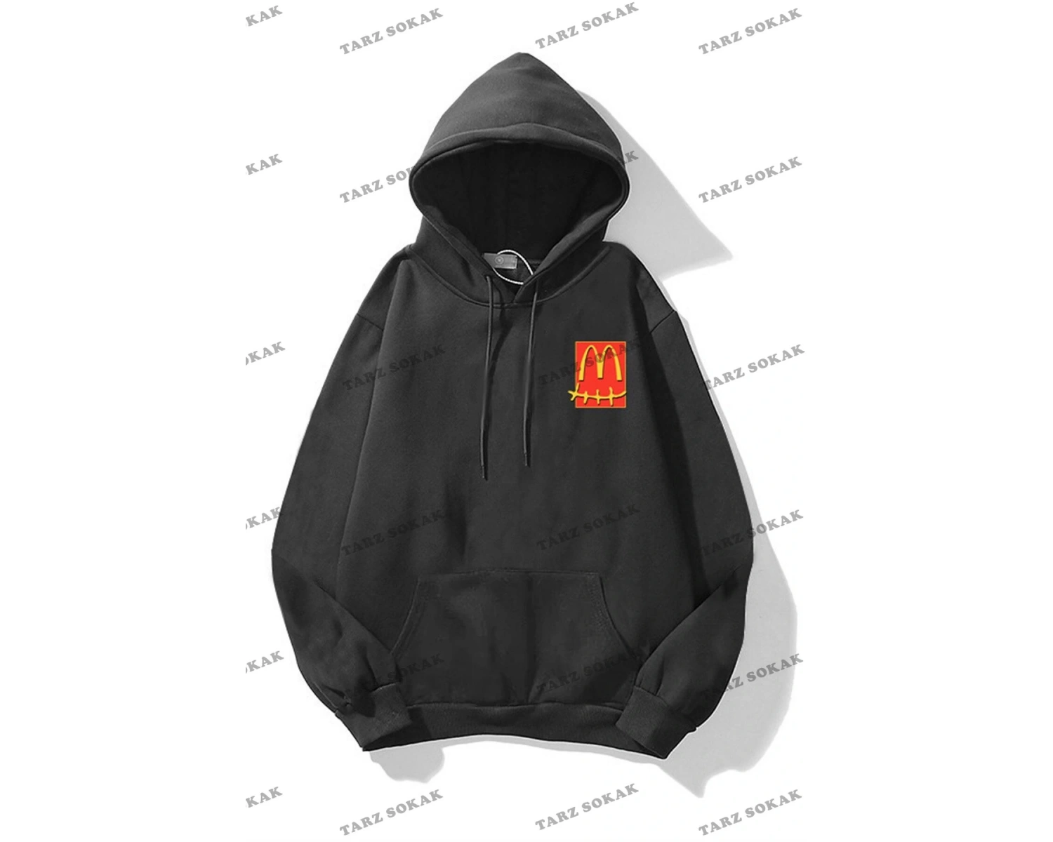 Y2K Cactüs Pack Siyah Unisex Sweatshirt KOD 2009