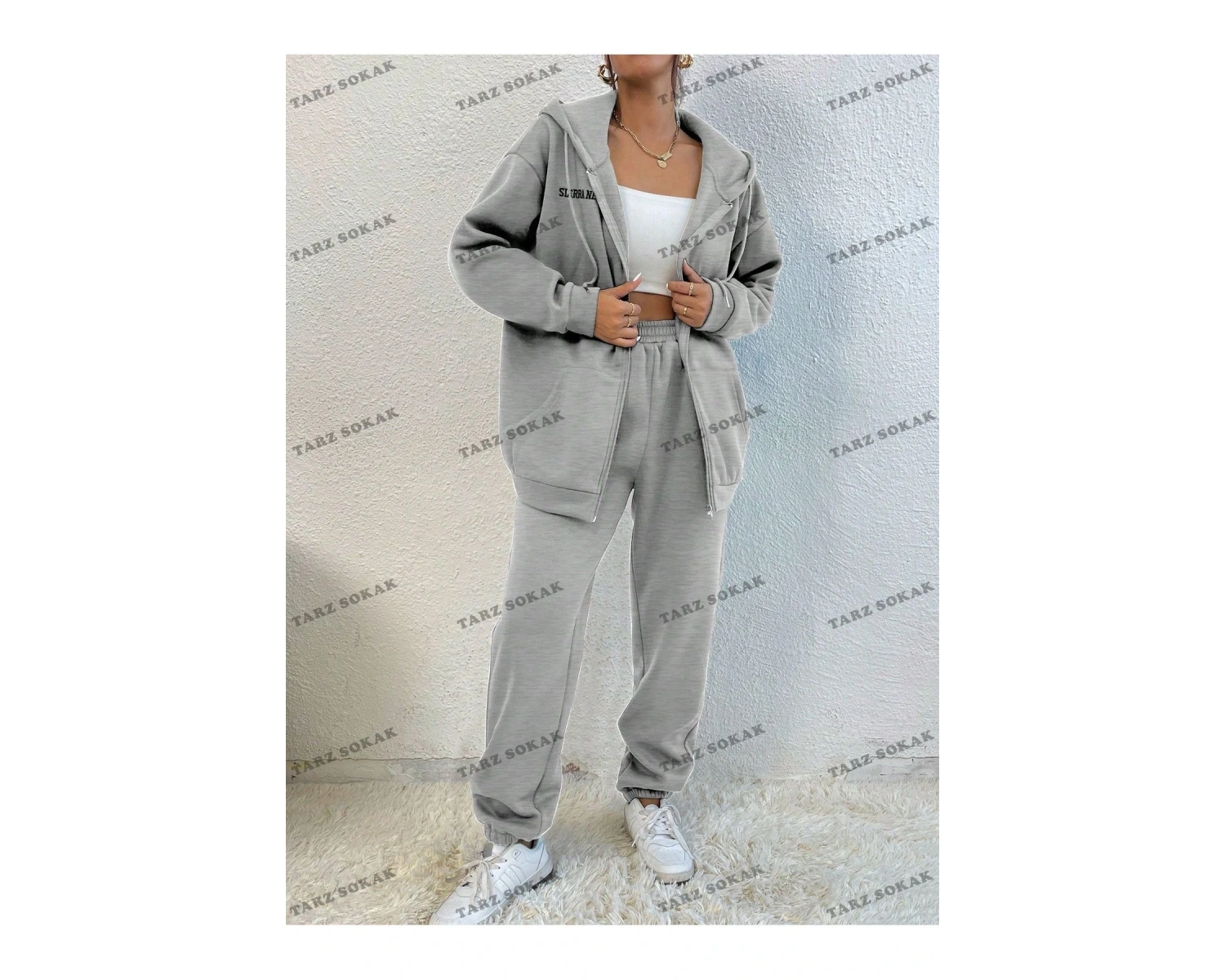 Y2K Eşofman Takımı Yeni SEZON TREND MODEL 1369