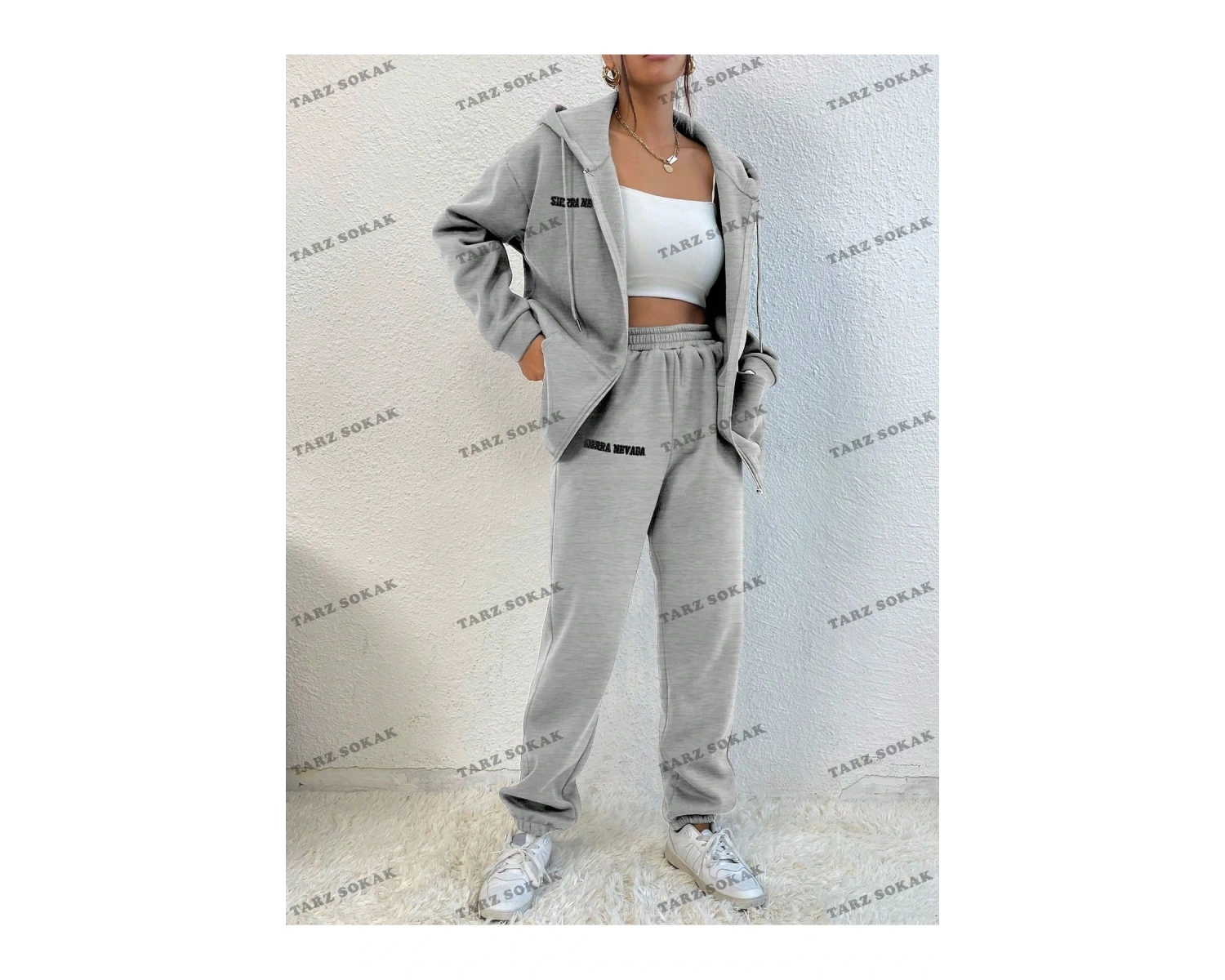 Y2K Eşofman Takımı Yeni SEZON TREND MODEL 1394