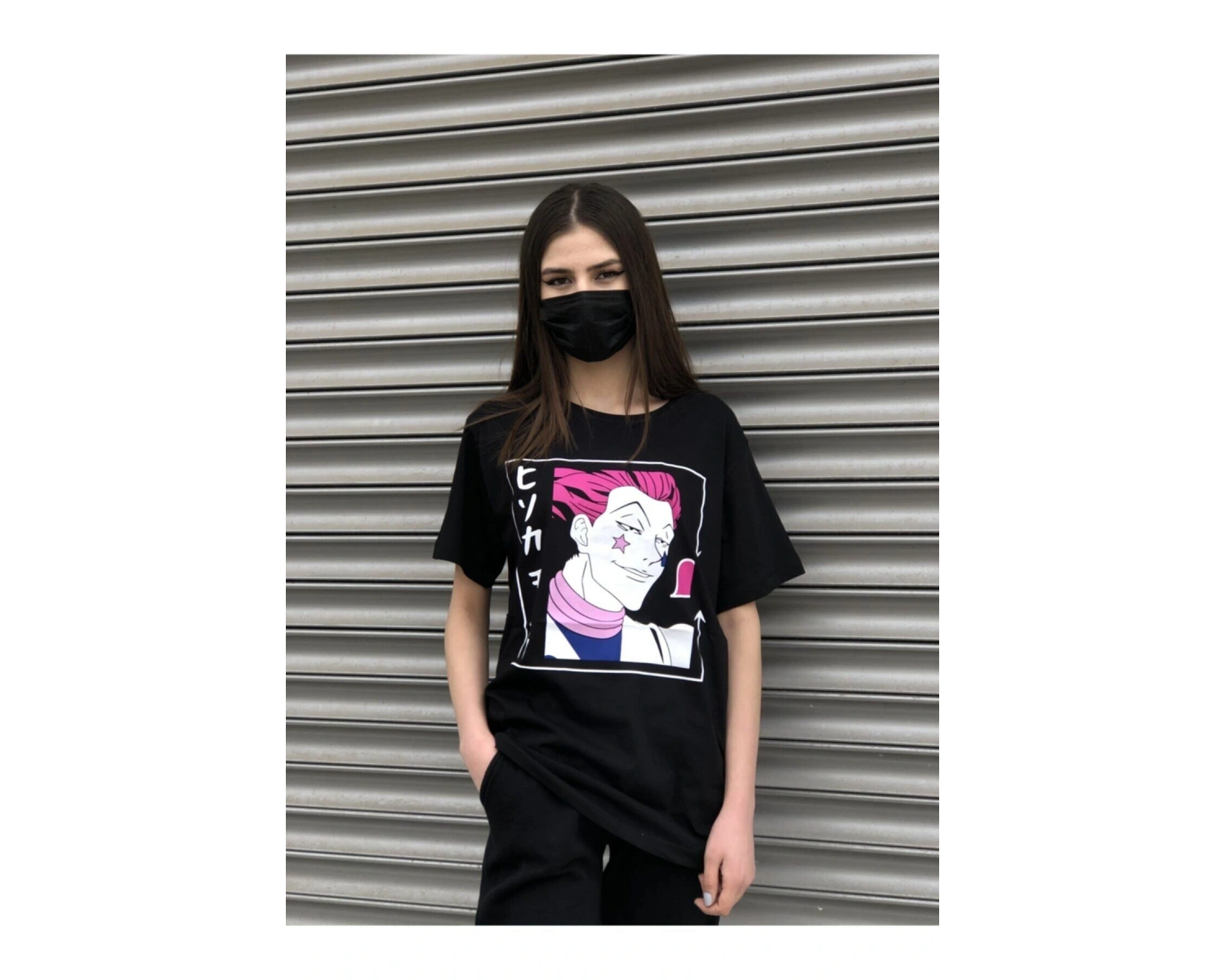 Y2k Harajuka Style Etiket Hunter X Hunter Hisoka Morow T-shirt Rtnt420040