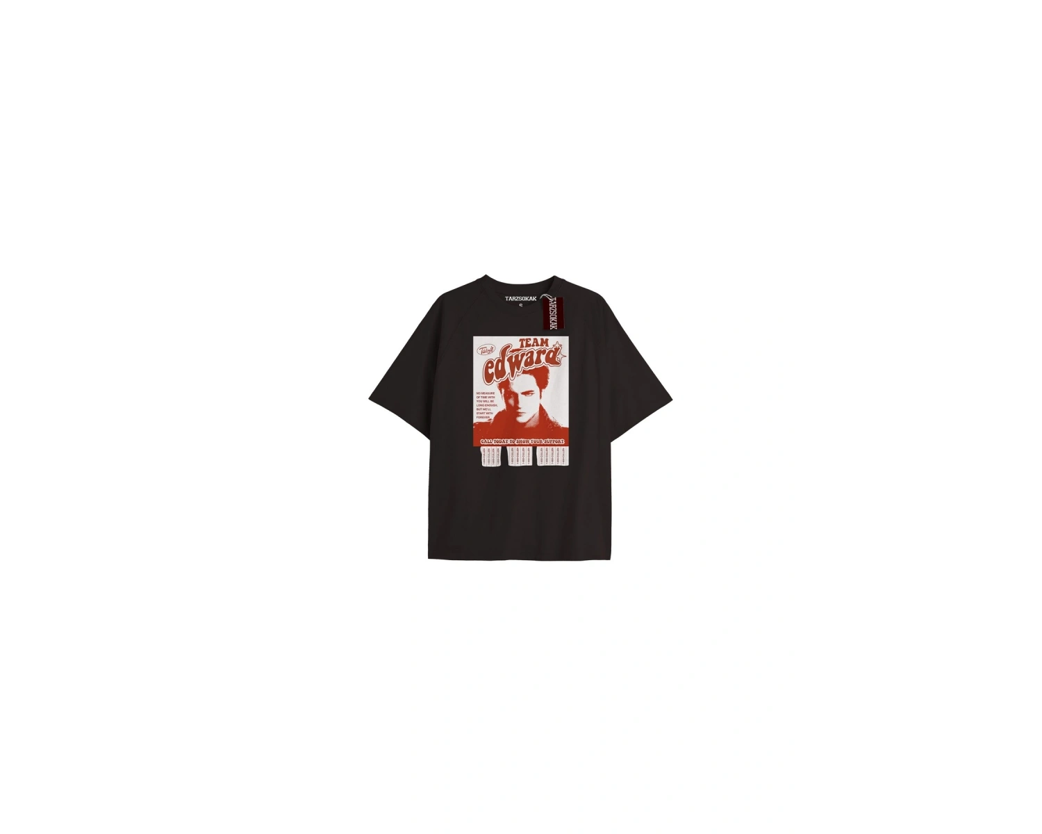 Y2k Twilight Team i love my boyfriend Tshirt KOD-Edward