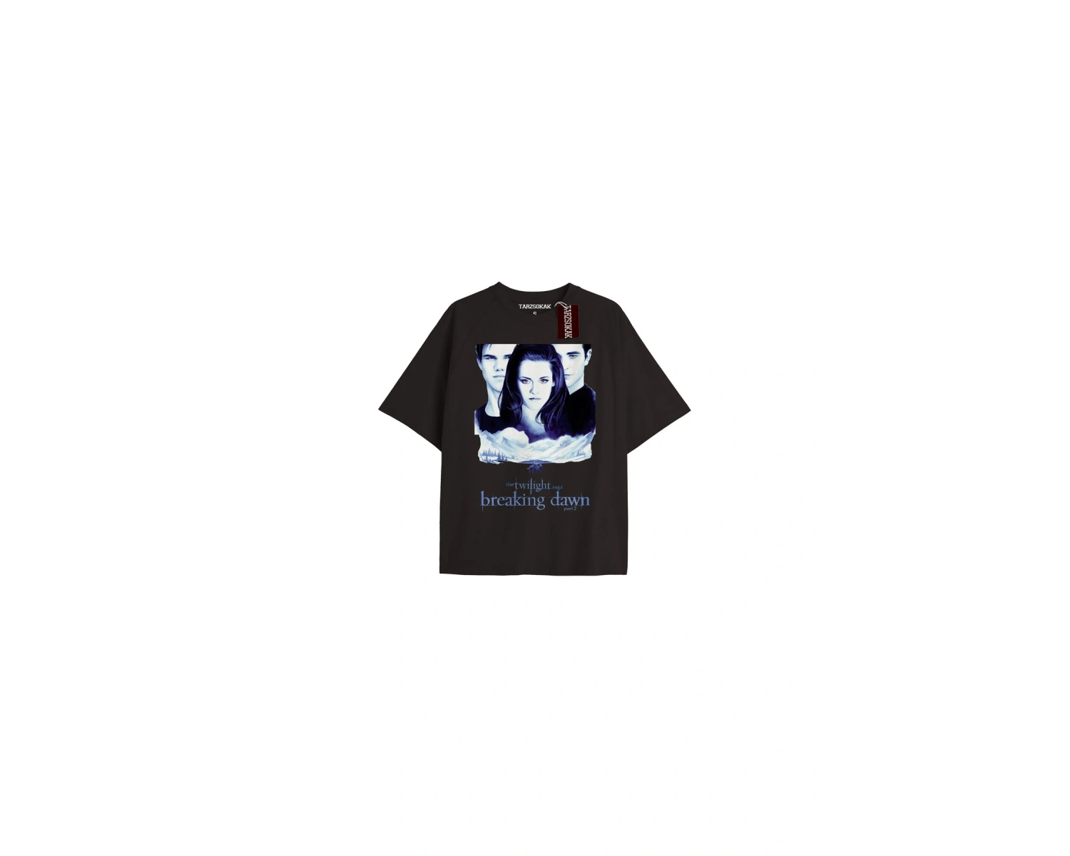 Y2k Twilight Team i love my boyfriend Tshirt KOD-Edward