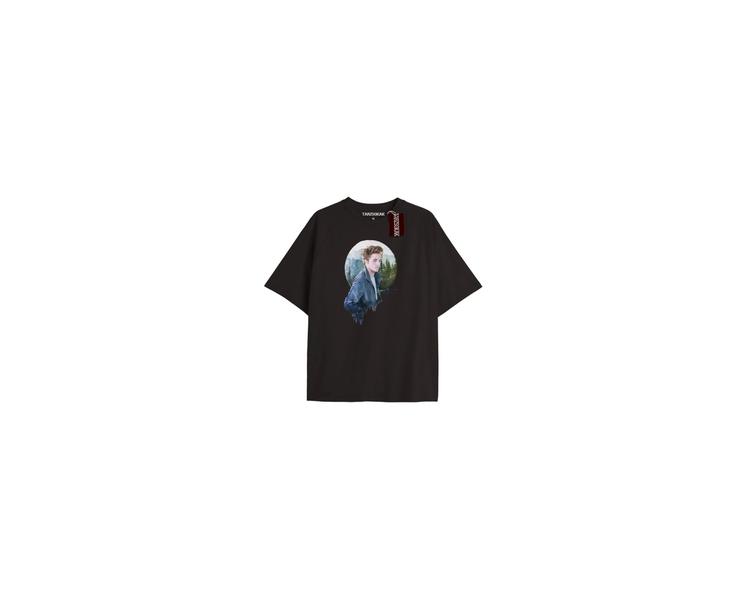 Y2k Twilight Team i love my boyfriend Tshirt KOD-Edward