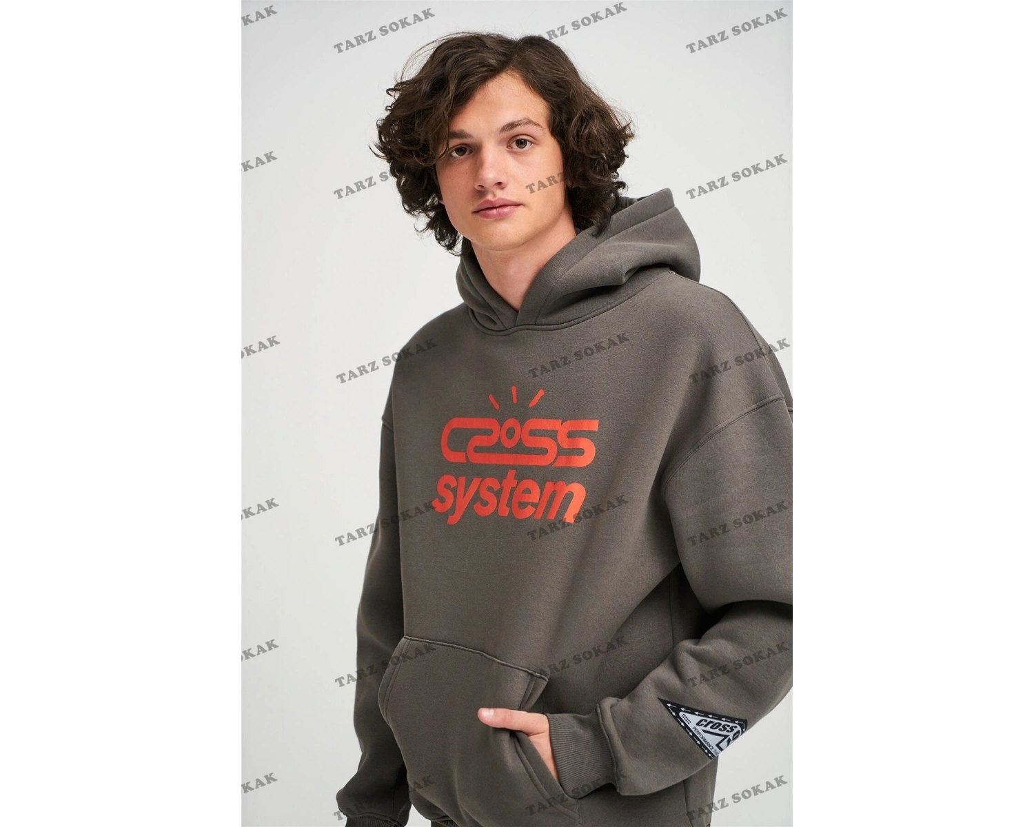 Y2K Unisex Cross System Sweatshirt Hoodie KOD 1921