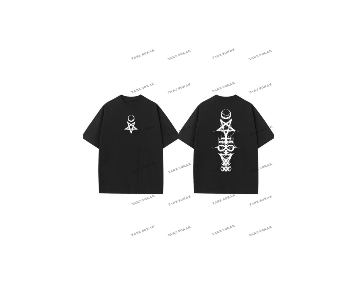 Y2K Unisex Harajuka Anime Retro Kawai Kuromi T-shirt Kod-Mavi-Etiket:  8353