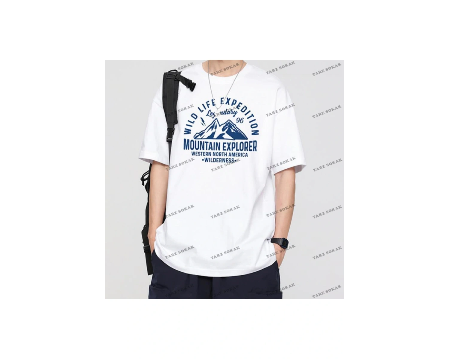 Y2K Unisex Harajuka Anime Retro Kawai Kuromi T-shirt Kod-Mavi-Etiket:  8358