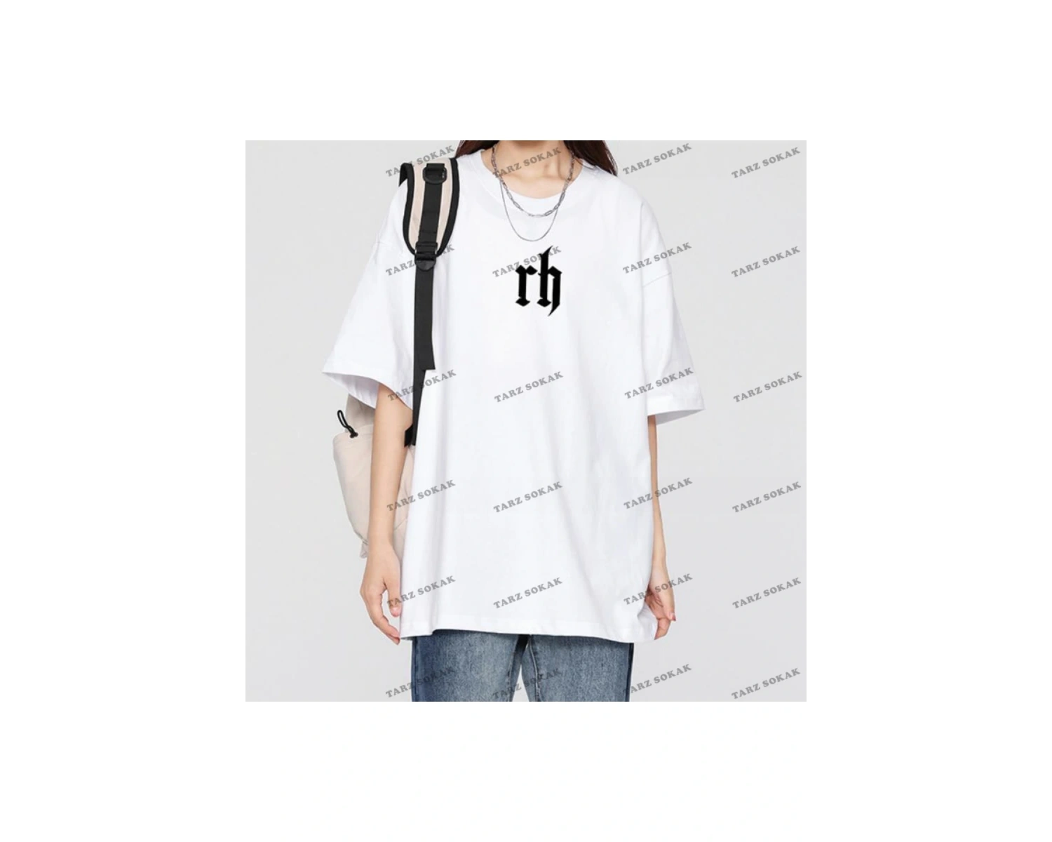 Y2K Unisex Harajuka Anime Retro Kawai Kuromi T-shirt Kod-Mavi-Etiket:  8367