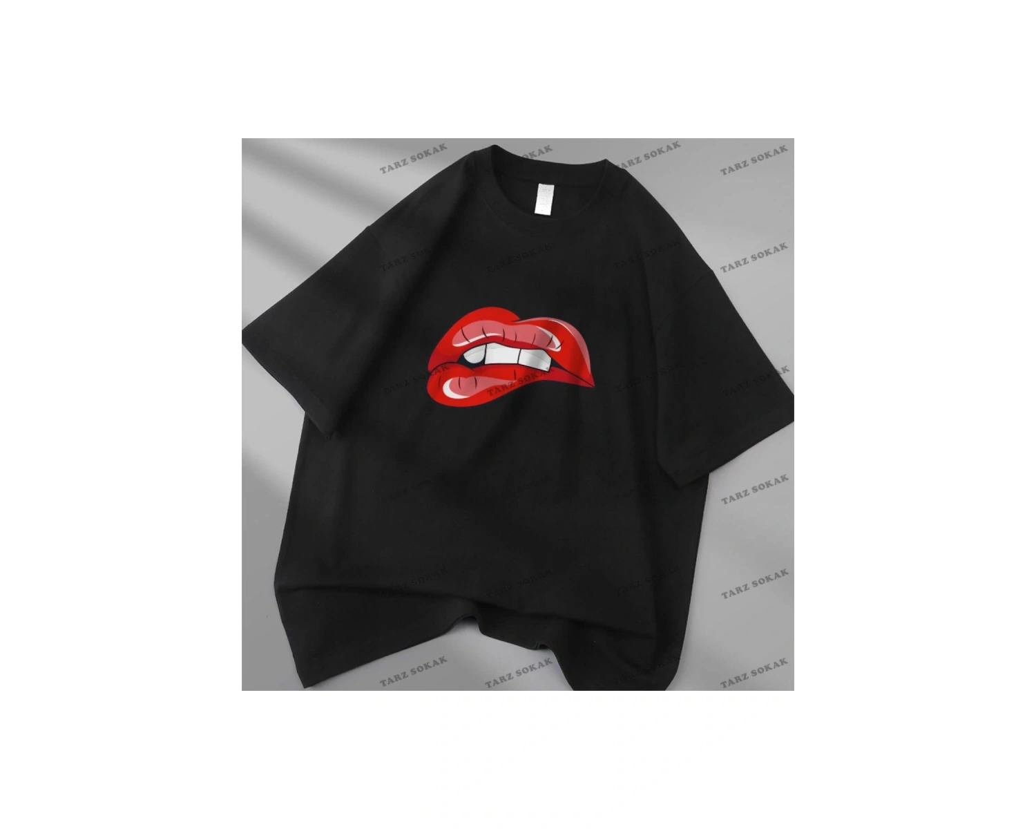 Y2K Unisex Harajuka Anime Retro Kawai Kuromi T-shirt Kod-Mavi-Etiket:  8487