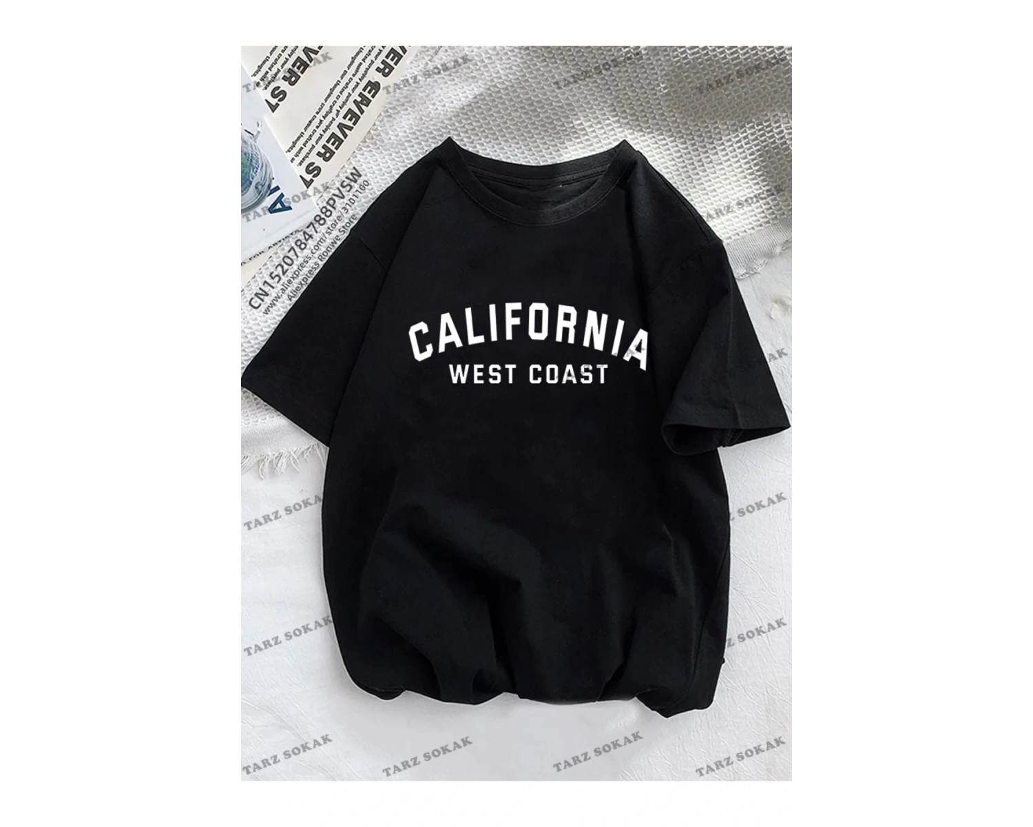 Y2K Unisex Harajuka Anime Retro Kawai Kuromi T-shirt Kod-Mavi-Etiket:  8504