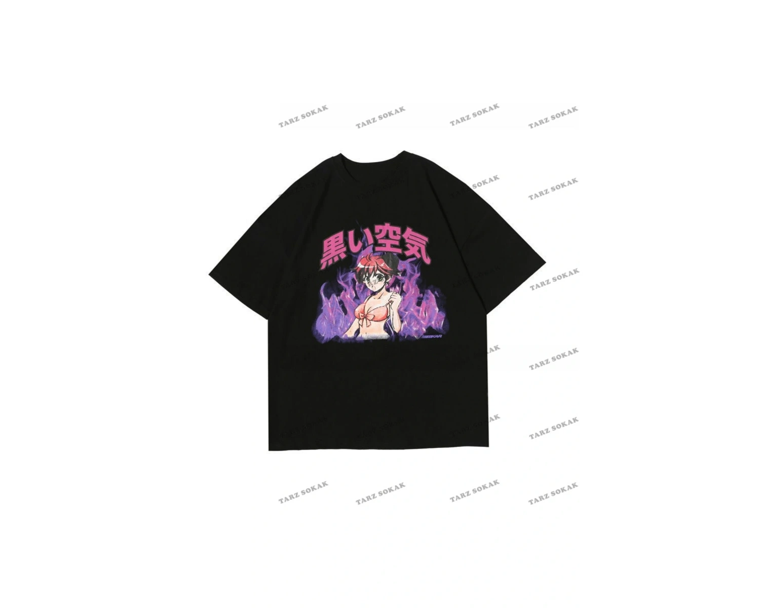 Y2K Unisex Harajuka Anime Retro Kawai Kuromi T-shirt Kod  Rertr Tarzsokak 6627