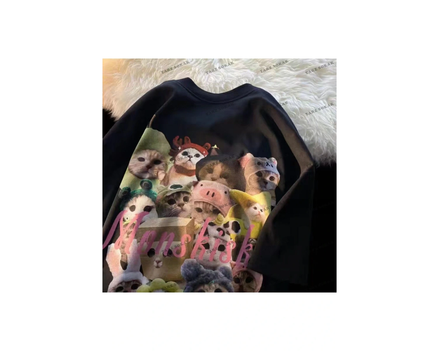 Y2K Unisex Harajuka Anime Retro Kawai Kuromi T-shirt Kod  Rertr Tarzsokak 6630