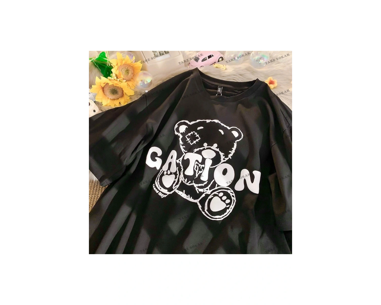 Y2K Unisex Harajuka Anime Retro Kawai Kuromi T-shirt Kod  Rertr Tarzsokak 6665