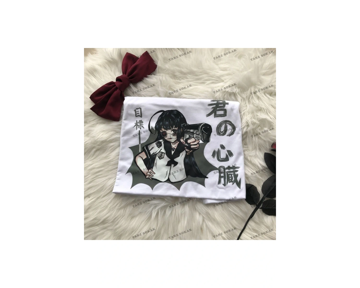 Y2K Unisex Harajuka Anime Retro Kawai Kuromi T-shirt Kod  Rertr Tarzsokak 6672