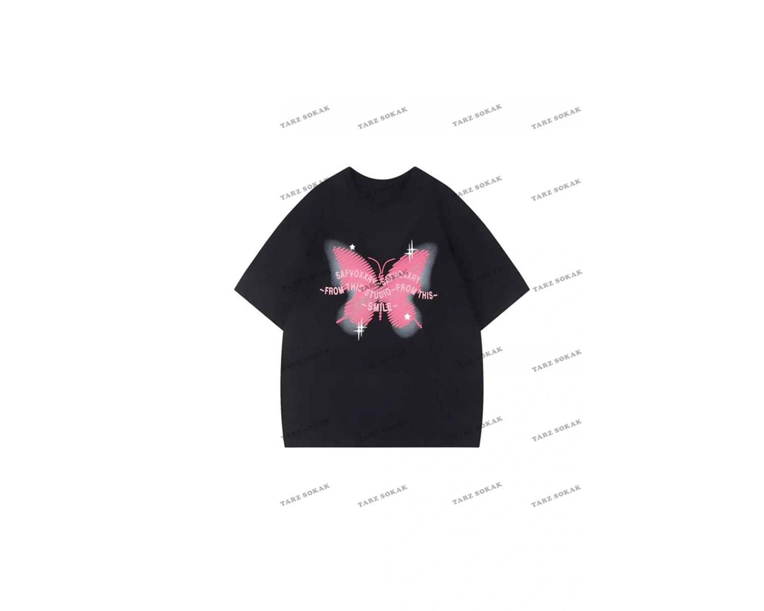 Y2K Unisex Harajuka Anime Retro Kawai Kuromi T-shirt Kod  Rertr Tarzsokak 6685