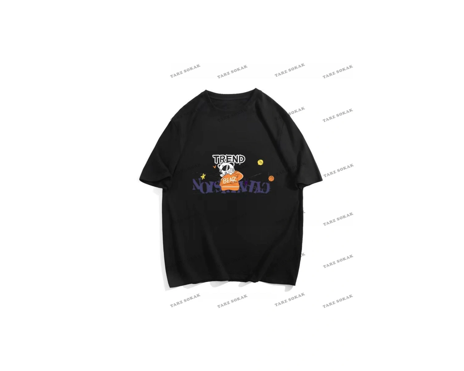 Y2K Unisex Harajuka Anime Retro Kawai Kuromi T-shirt Kod  Rertr Tarzsokak 6697