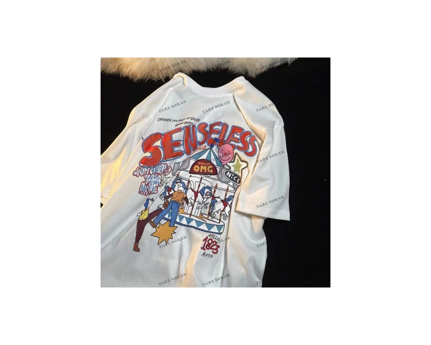 Y2K Unisex Harajuka Anime Retro Kawai Kuromi T-shirt Kod  Rertr Tarzsokak 6699