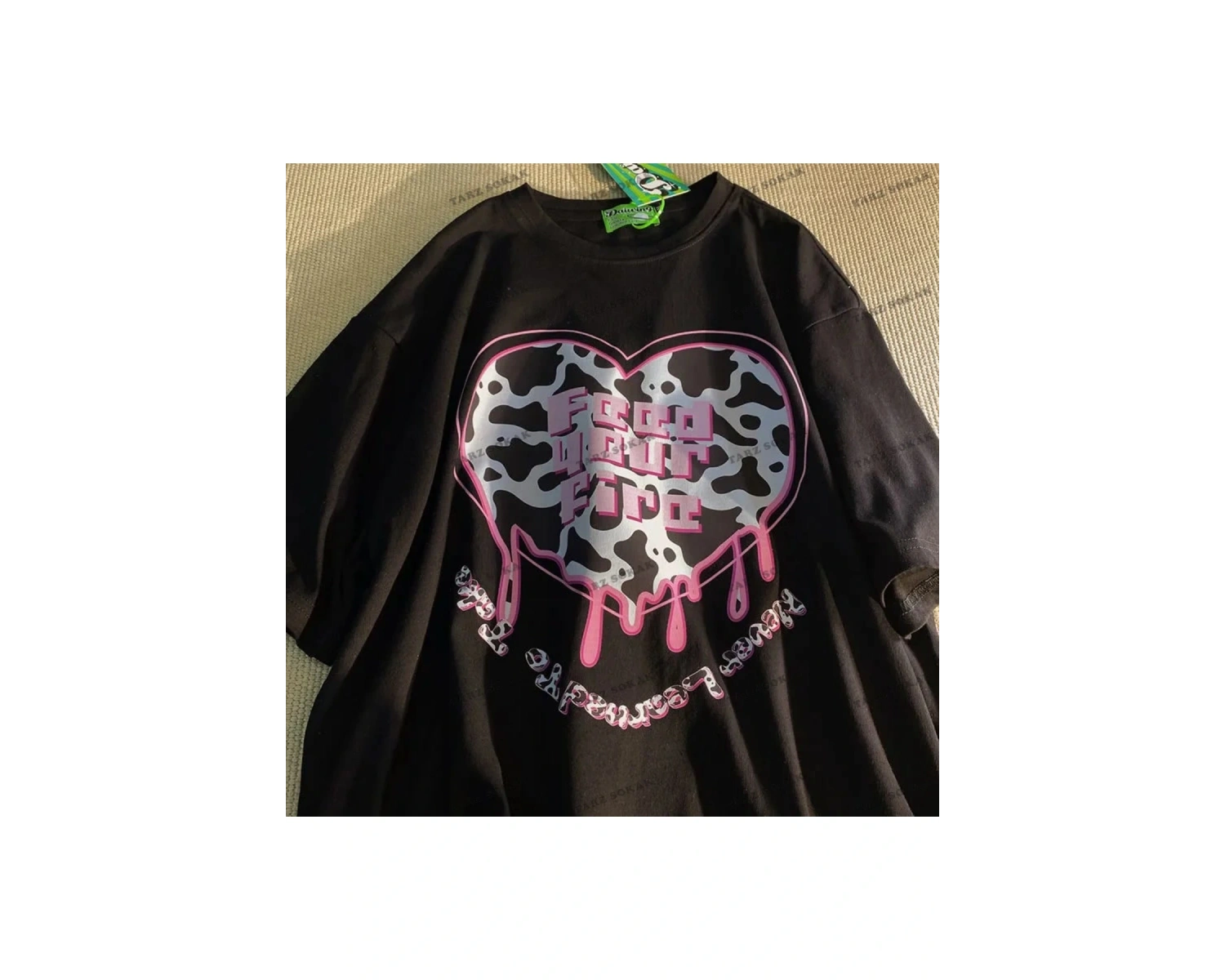 Y2K Unisex Harajuka Anime Retro Kawai Kuromi T-shirt Kod  Rertr Tarzsokak 6720