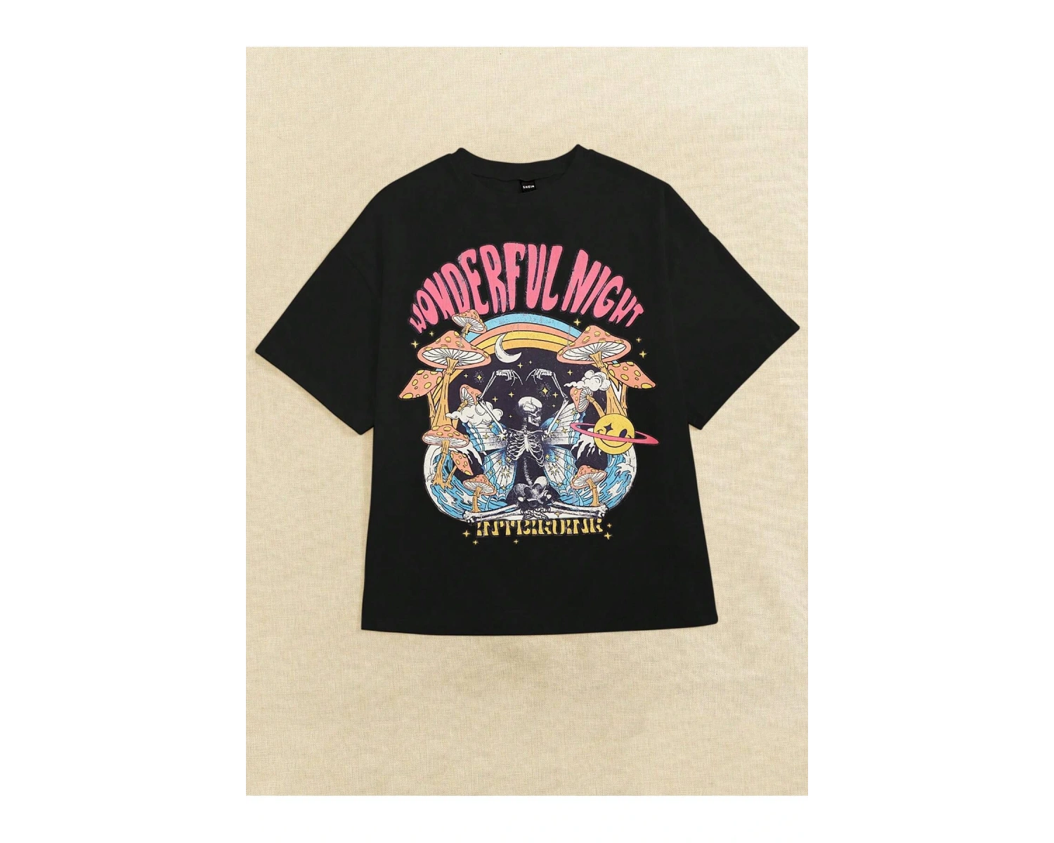 Y2K Unisex Harajuka Anime Retro Kawai Kuromi T-shirt Kod  Rertr Tarzsokak 6741