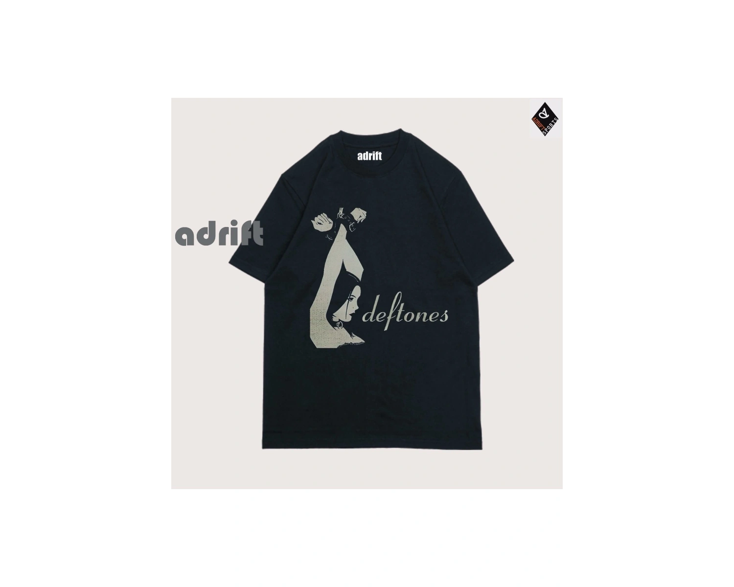 Y2K Unisex Harajuka Deftones Unisex Oversize Kalıp Tişört