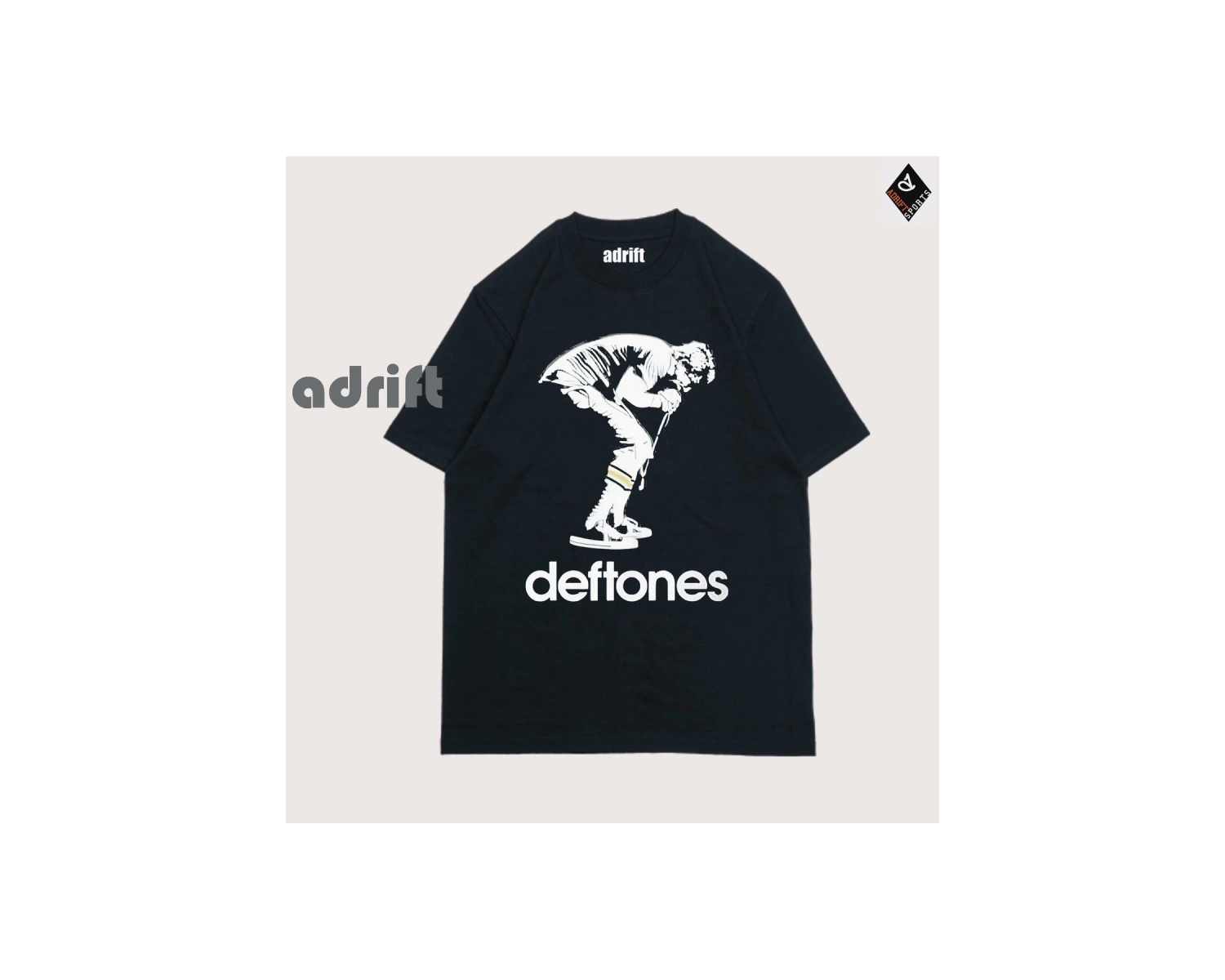 Y2K Unisex Harajuka Deftones Unisex Oversize Kalıp Tişört