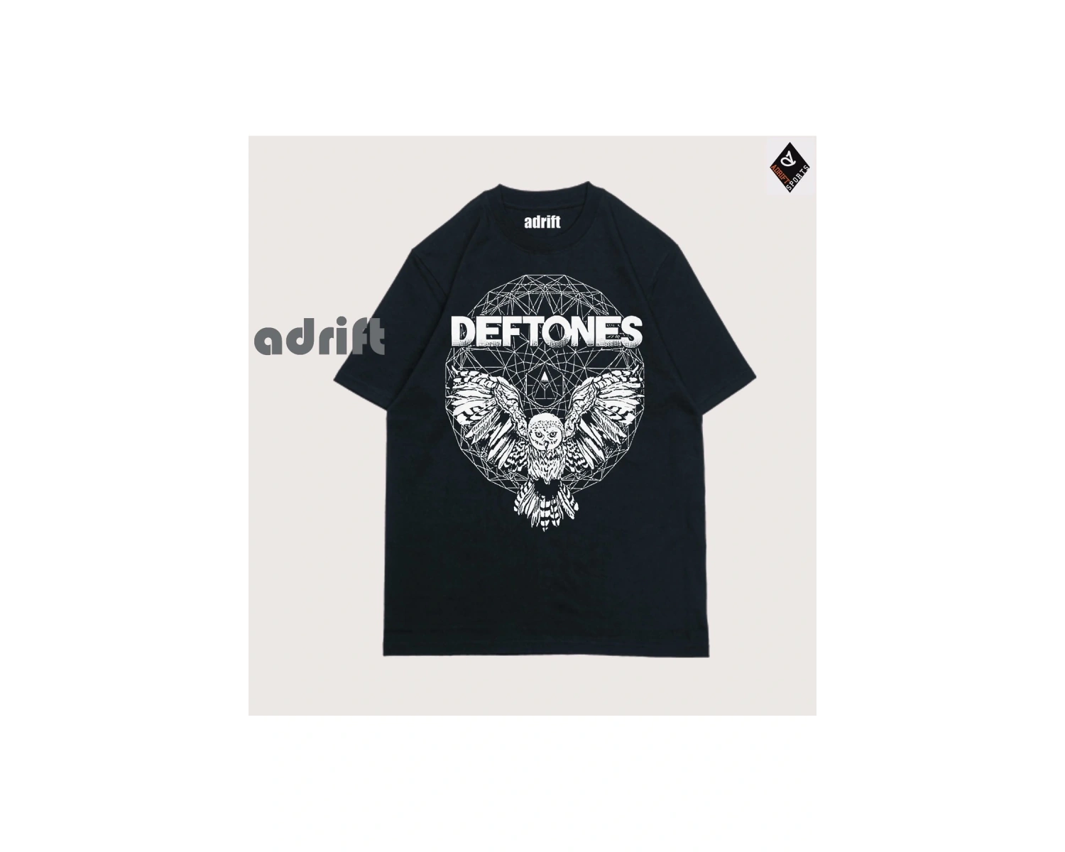 Y2K Unisex Harajuka Deftones Unisex Oversize Kalıp Tişört