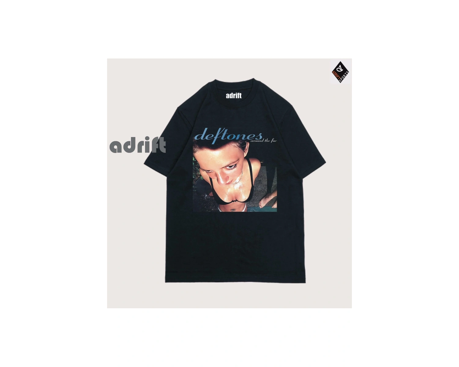 Y2K Unisex Harajuka Deftones Unisex Oversize Kalıp Tişört