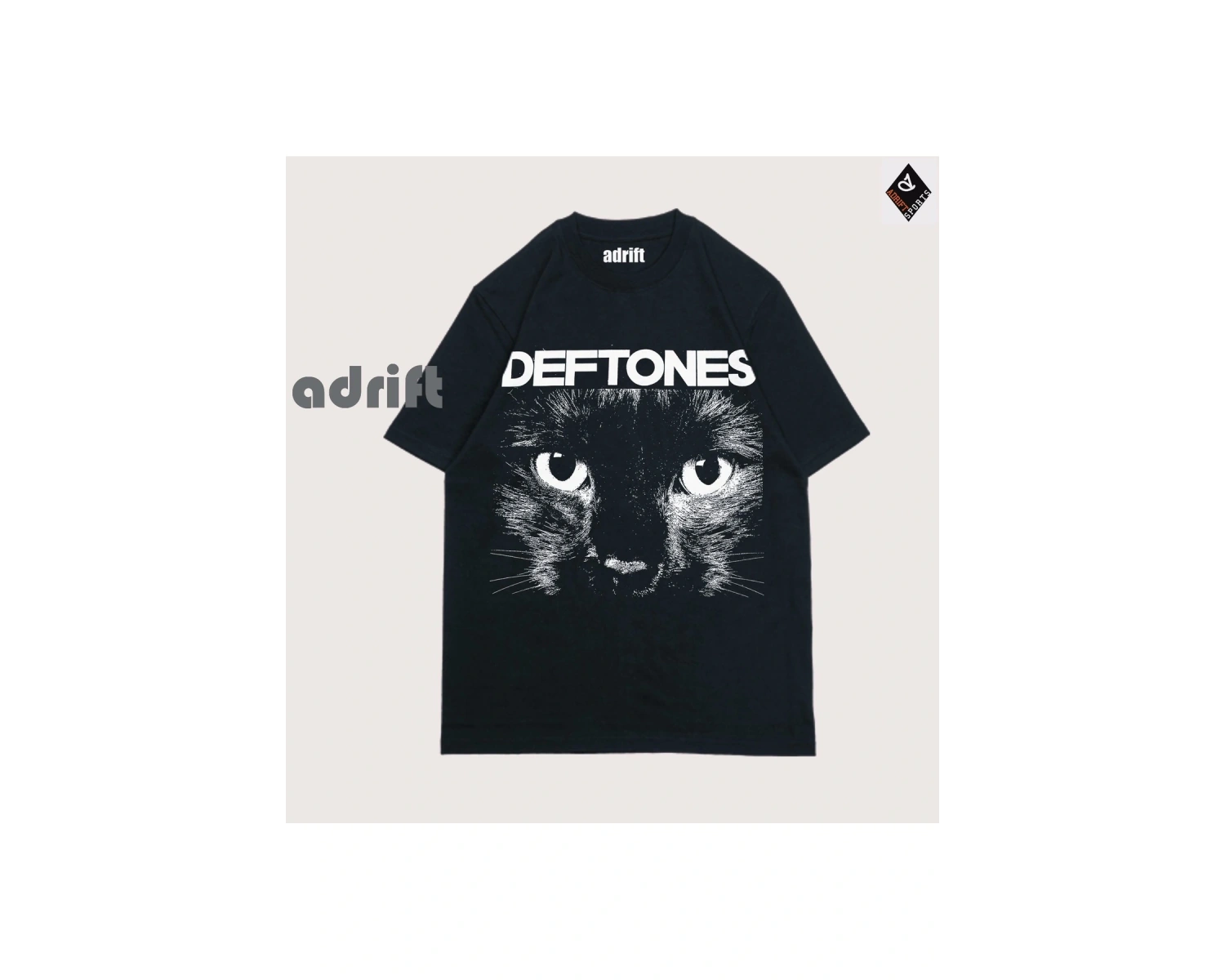 Y2K Unisex Harajuka Deftones Unisex Oversize Kalıp Tişört
