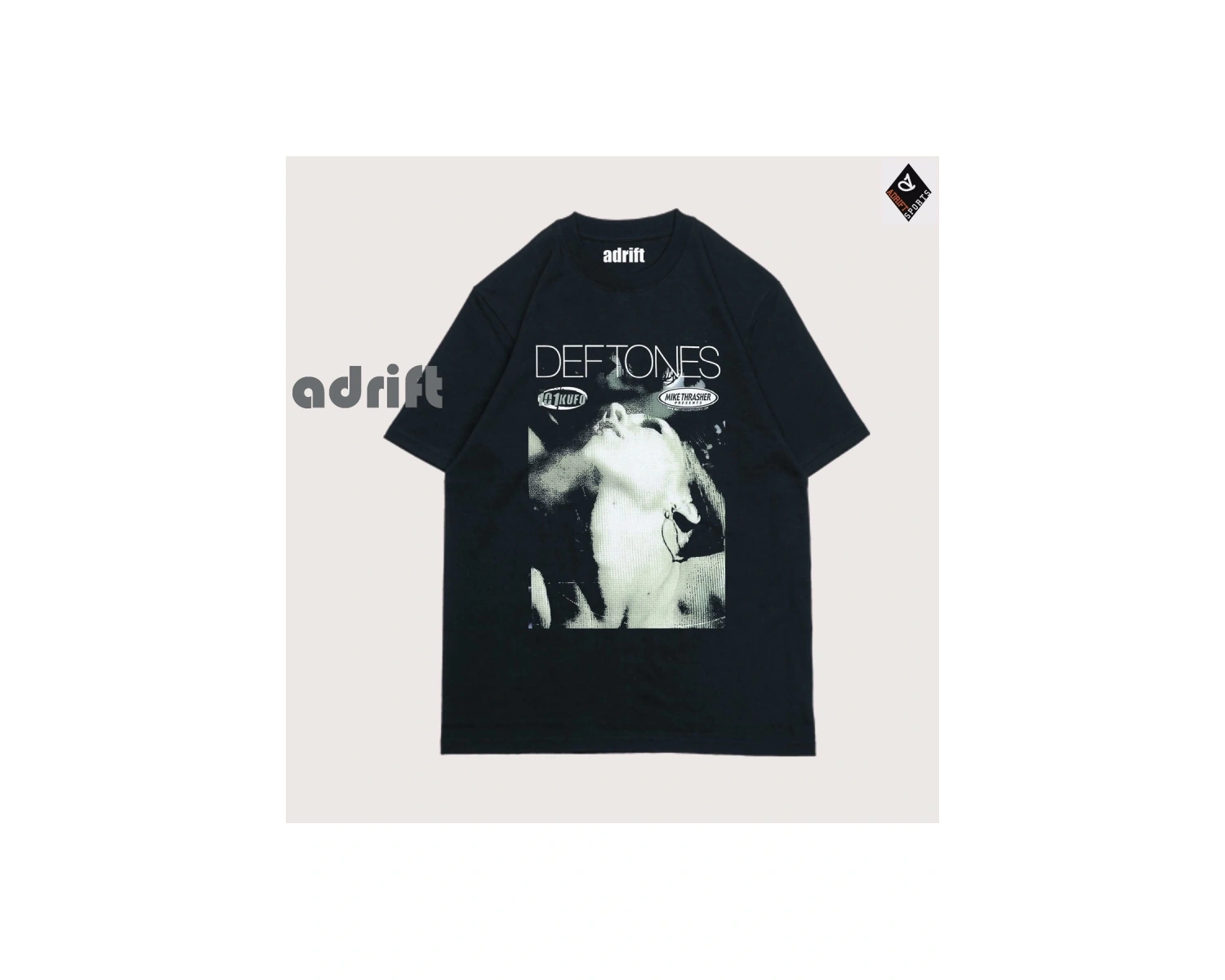 Y2K Unisex Harajuka Deftones Unisex Oversize Kalıp Tişört