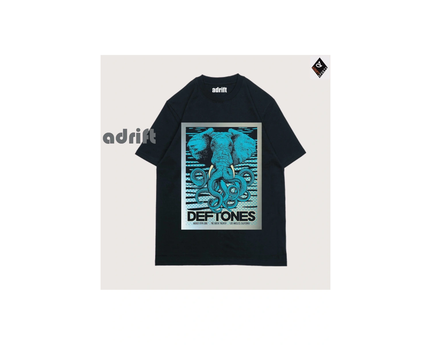 Y2K Unisex Harajuka Deftones Unisex Oversize Kalıp Tişört