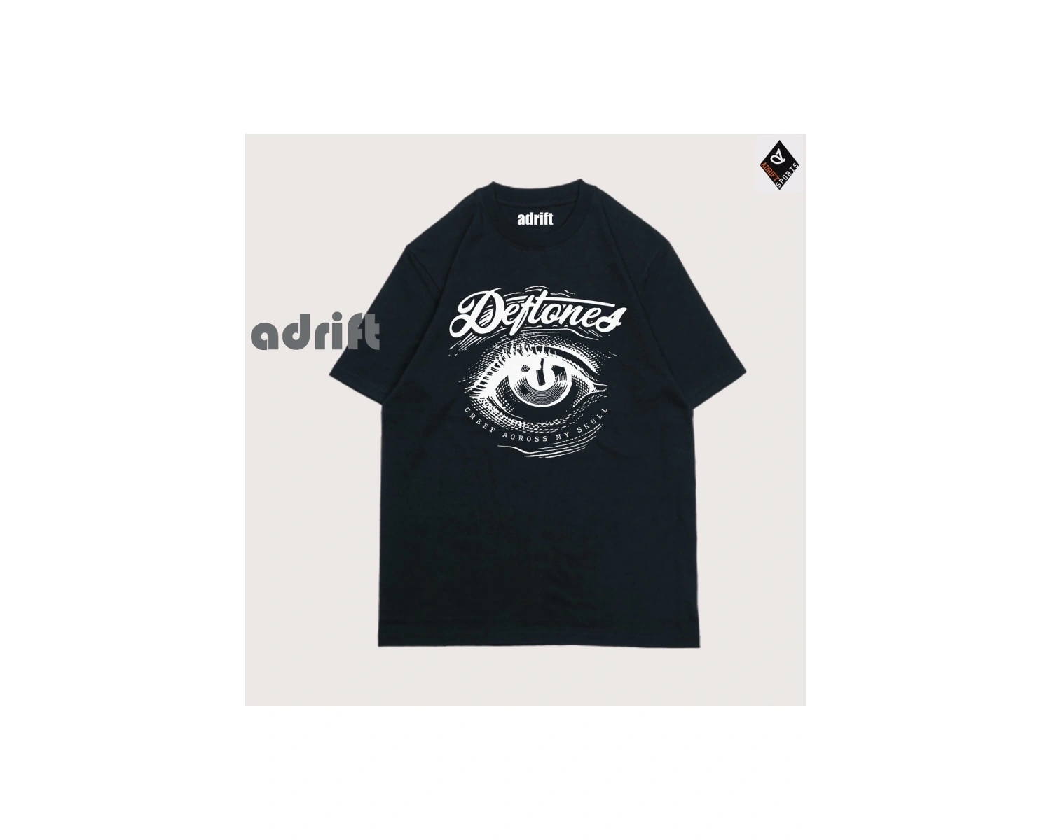 Y2K Unisex Harajuka Deftones Unisex Oversize Kalıp Tişört