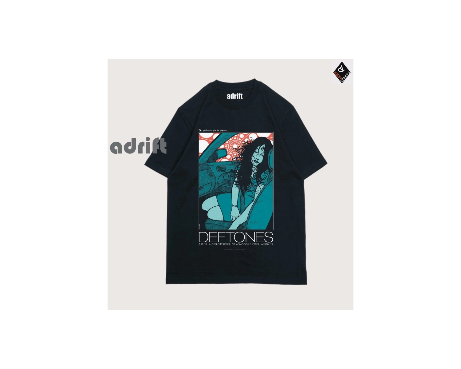 Y2K Unisex Harajuka Deftones Unisex Oversize Kalıp Tişört