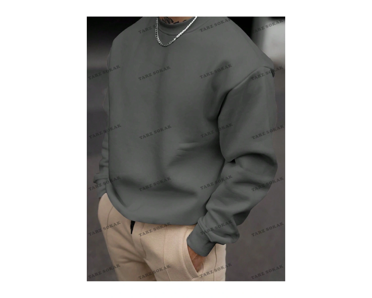 Y2K Unisex Kanye Tweet Sweatshirt KOD 1579 Beyaz