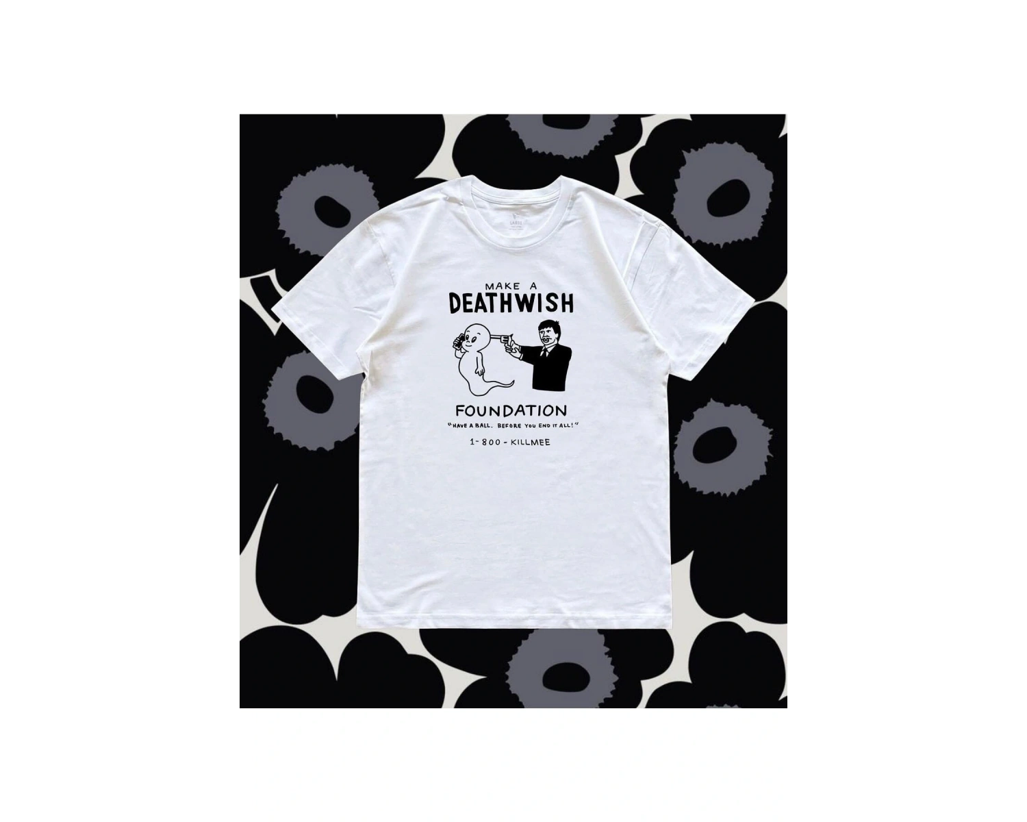 Y2k Unisex Oversize Casper Yazılı Tshirt