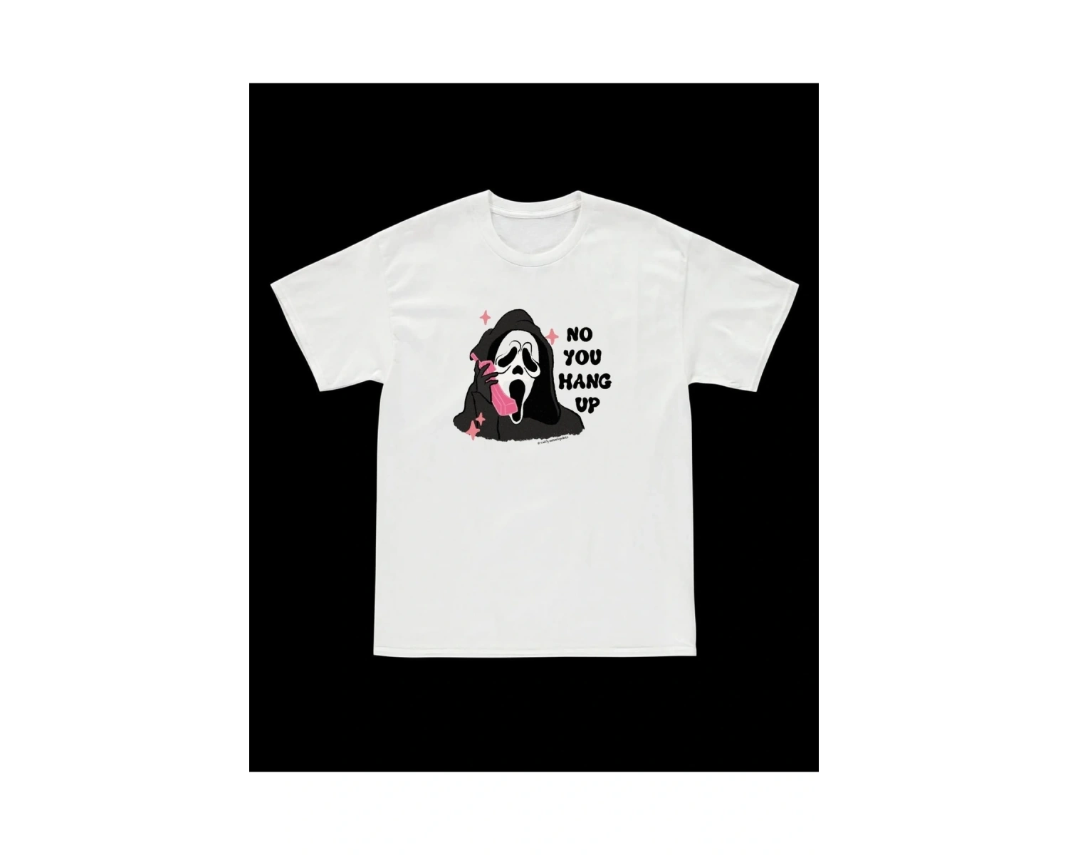 Y2k Unisex Oversize Scream Tshirt