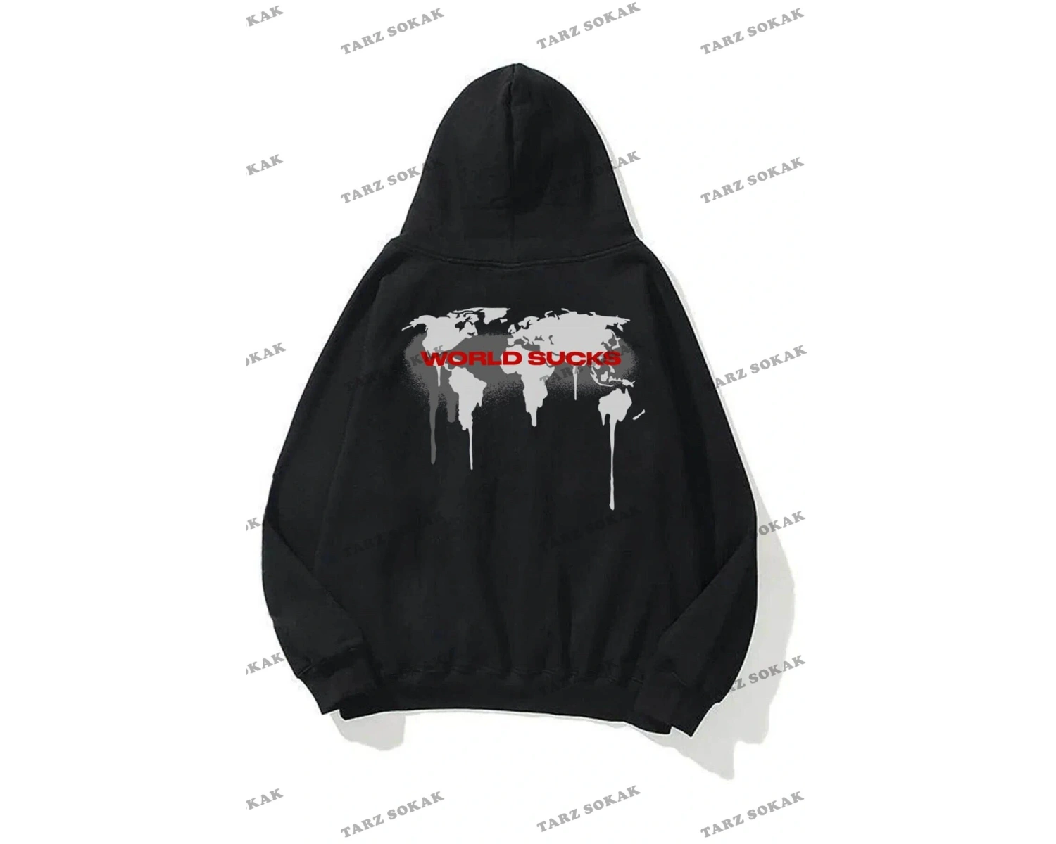 Y2K Unisex World Sucks Sweatshirt KOD 1801