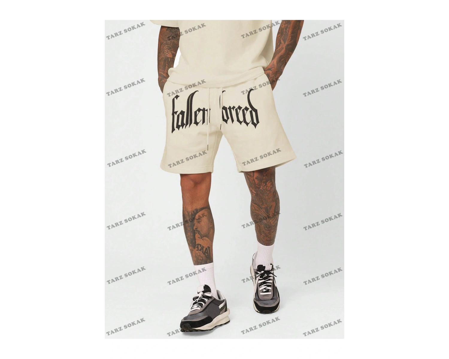 Y2K Unisex Yaz Şort Bermuda Harajuka Anime Retro KOD-11397