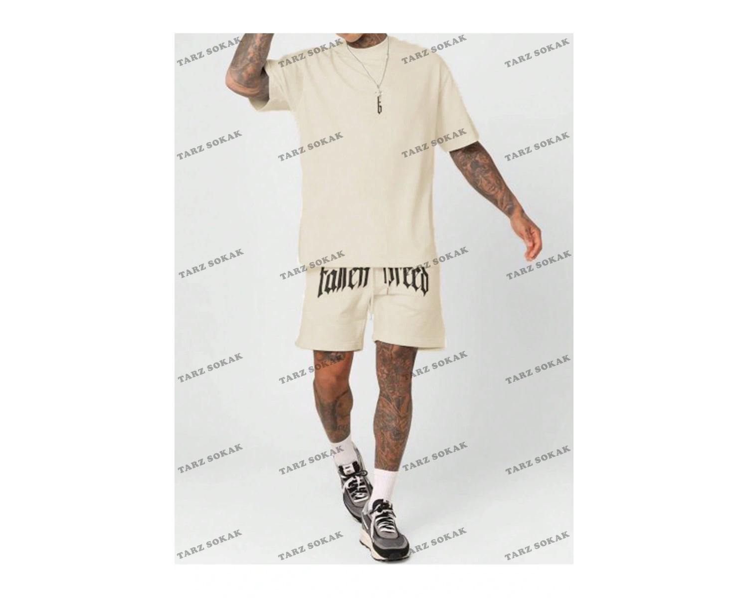 Y2K Unisex Yaz Şort Bermuda Harajuka Anime Retro KOD-11397