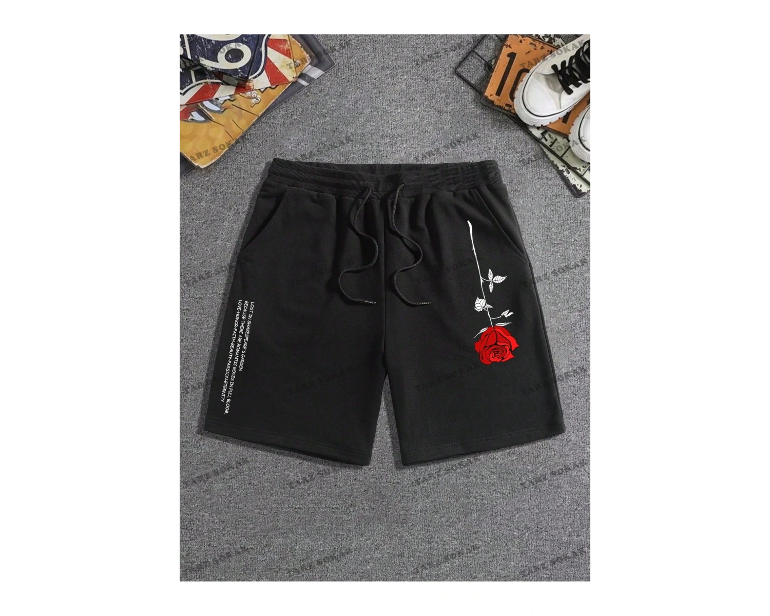 Y2K Unisex Yaz Şort Bermuda Harajuka Anime Retro KOD-11407