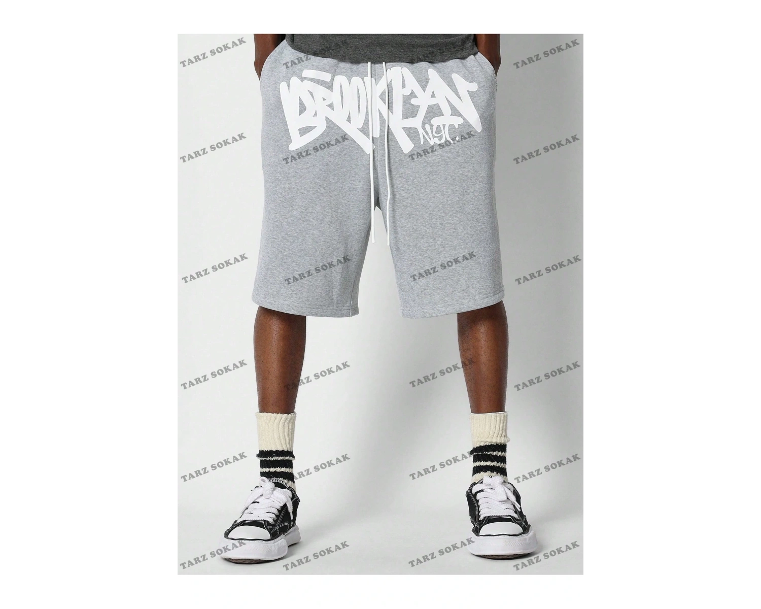 Y2K Unisex Yaz Şort Bermuda Harajuka Anime Retro KOD-11443