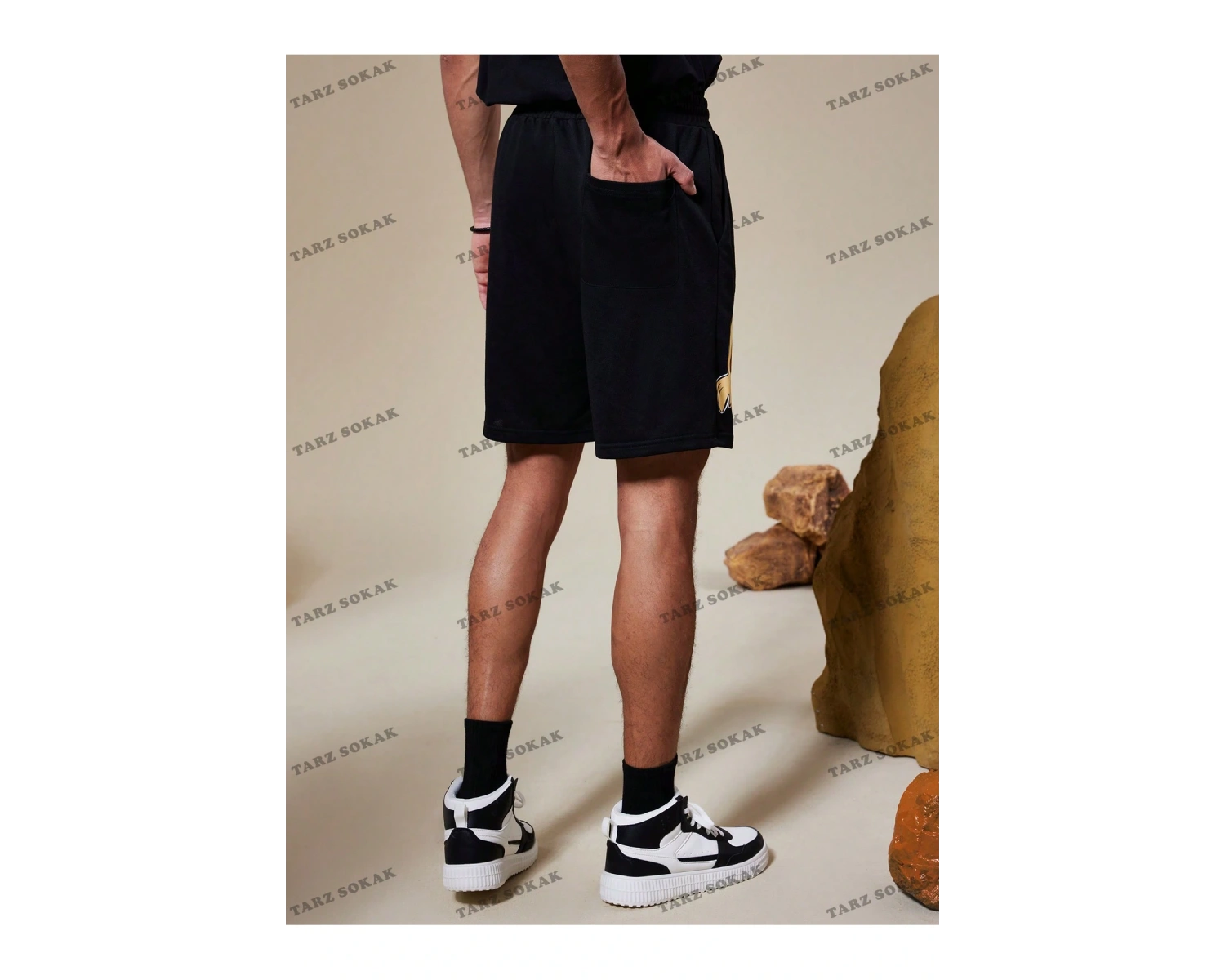 Y2K Unisex Yaz Şort Bermuda Harajuka Anime Retro KOD-11457